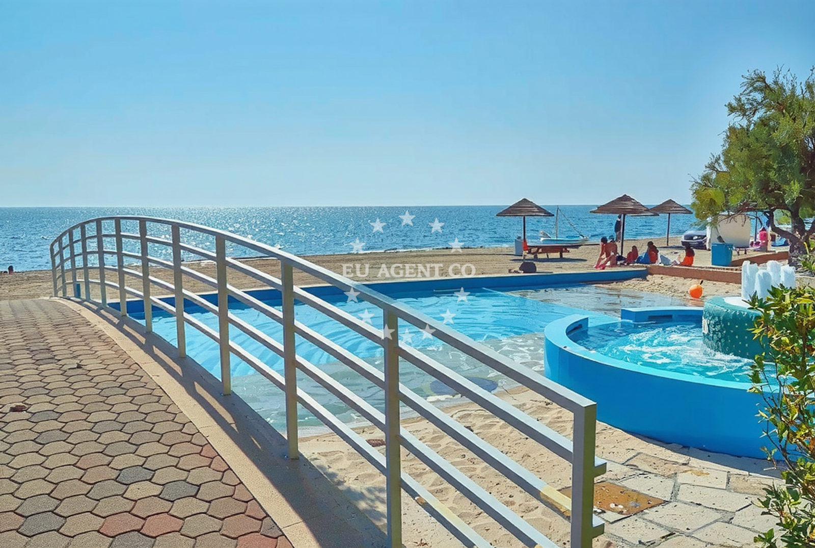 Additional view of Materada beach in Materada 31, Poreč