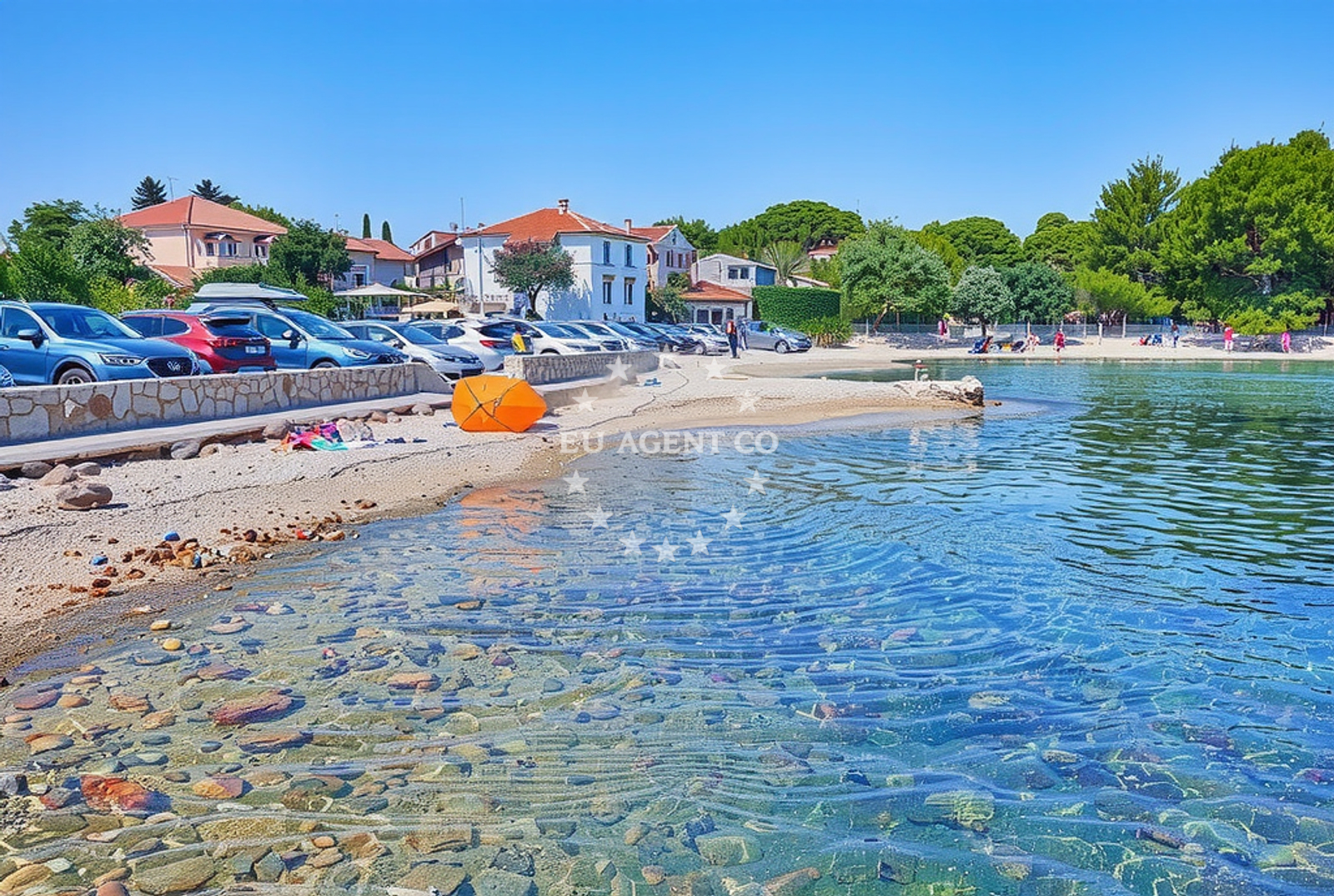 Additional view of Matlovac beach in II ulica br. 15, Ždrelac