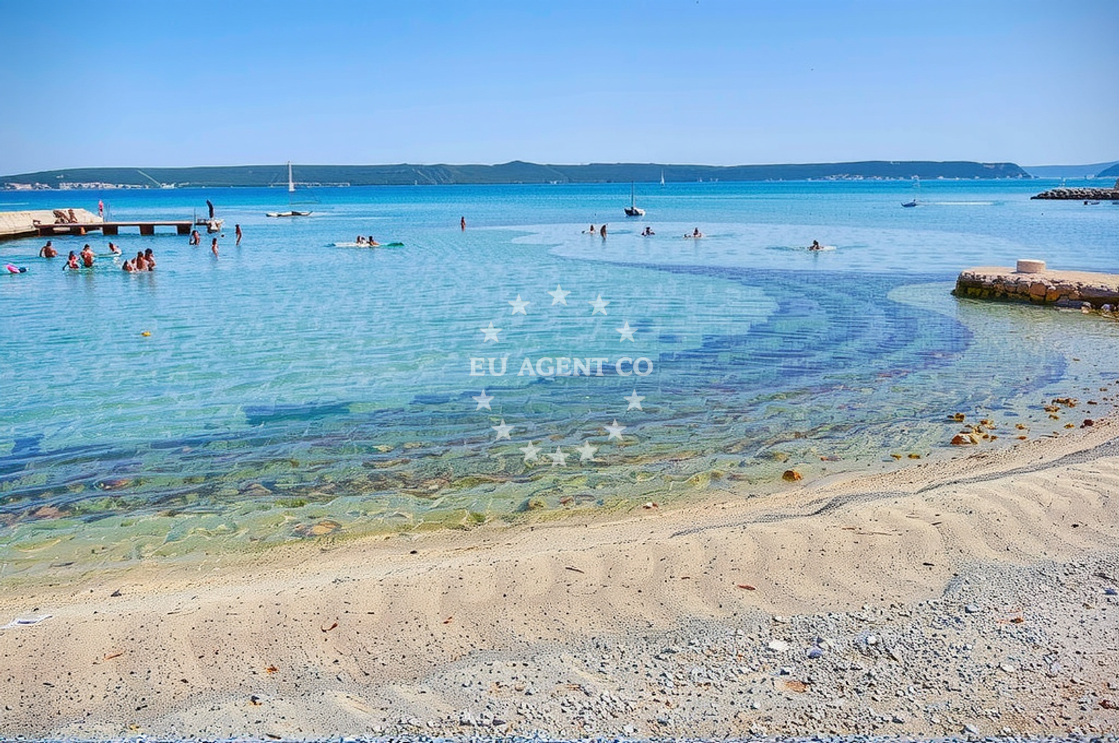 Additional view of Matlovac beach in II ulica br. 15, Ždrelac