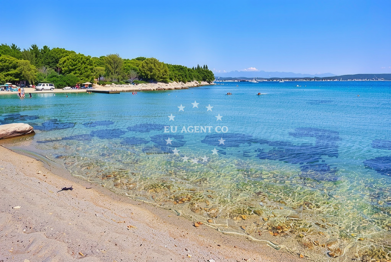 Additional view of Matlovac beach in II ulica br. 15, Ždrelac