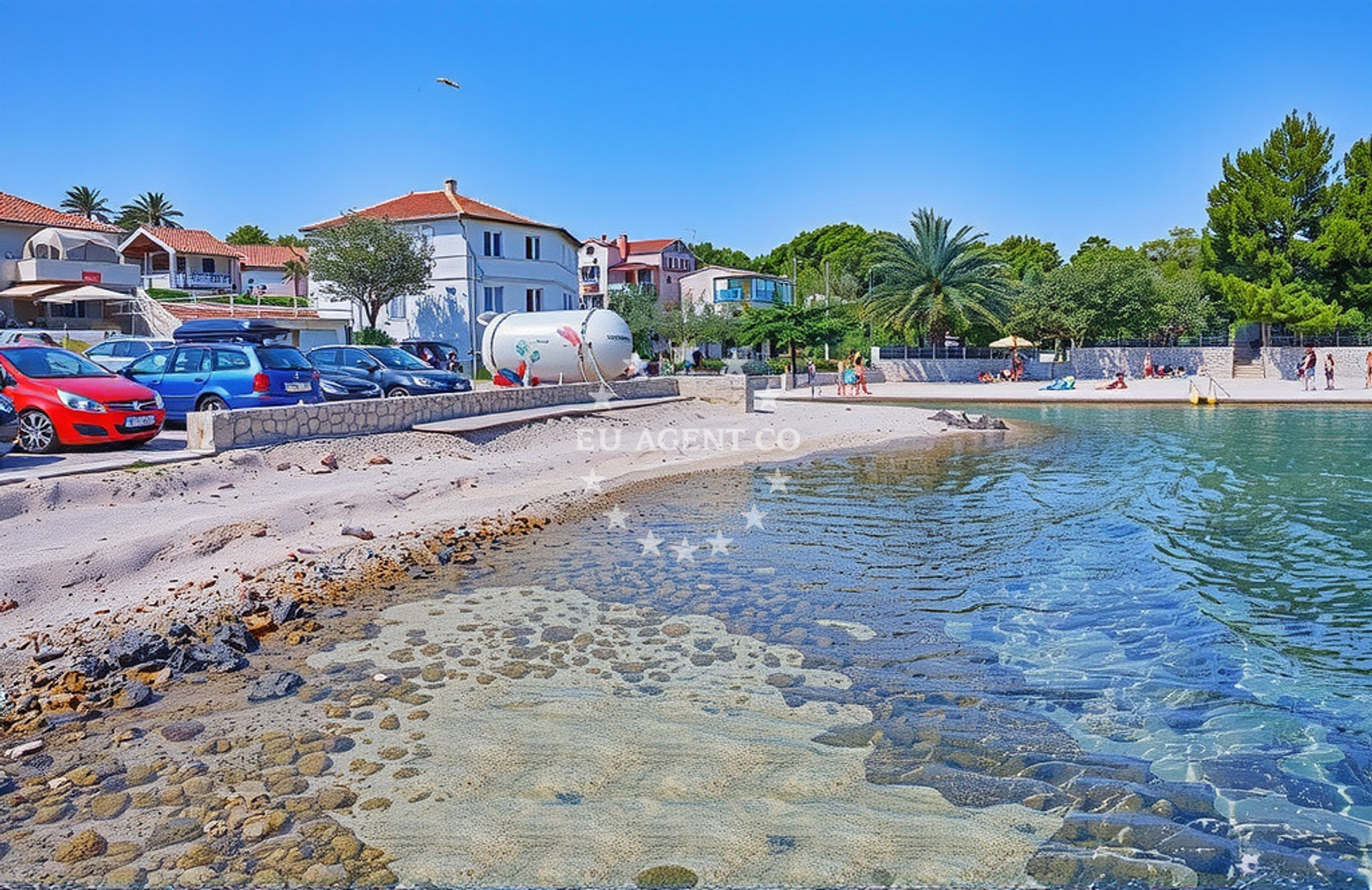 Additional view of Matlovac beach in II ulica br. 15, Ždrelac