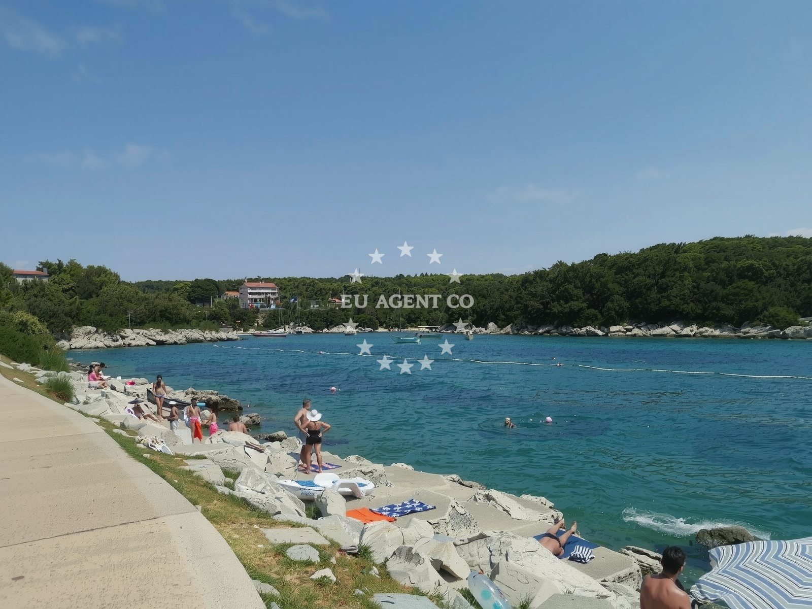 Additional view of Matovica beach in 77b Kampor, Kampor