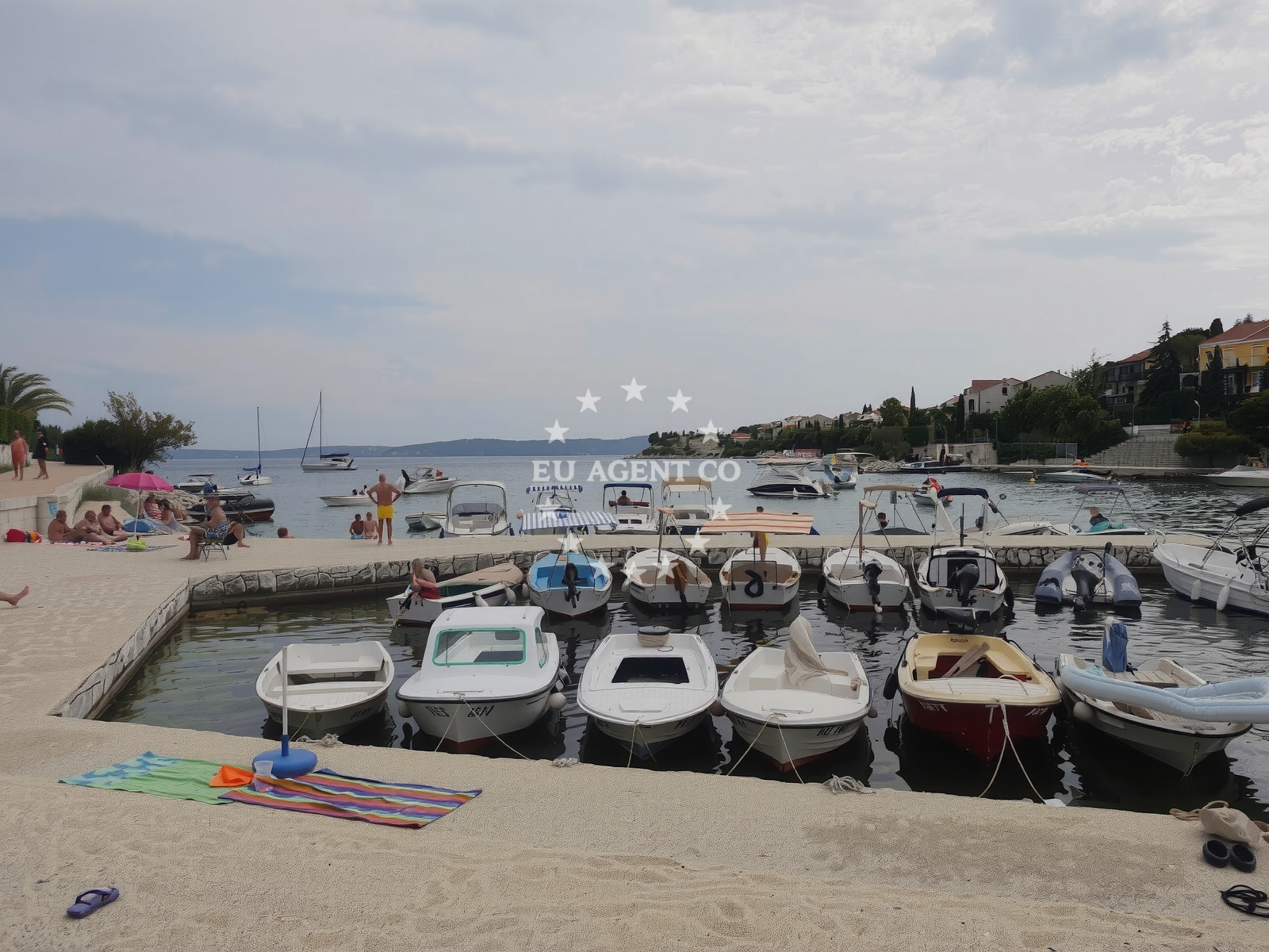 Additional view of Mavarstica beach in 7 Put Sv. Mavra, Trogir