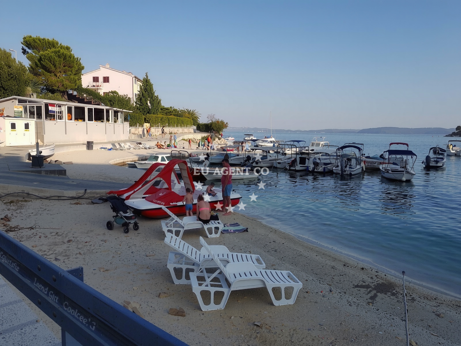 Additional view of Mavarstica beach in 7 Put Sv. Mavra, Trogir