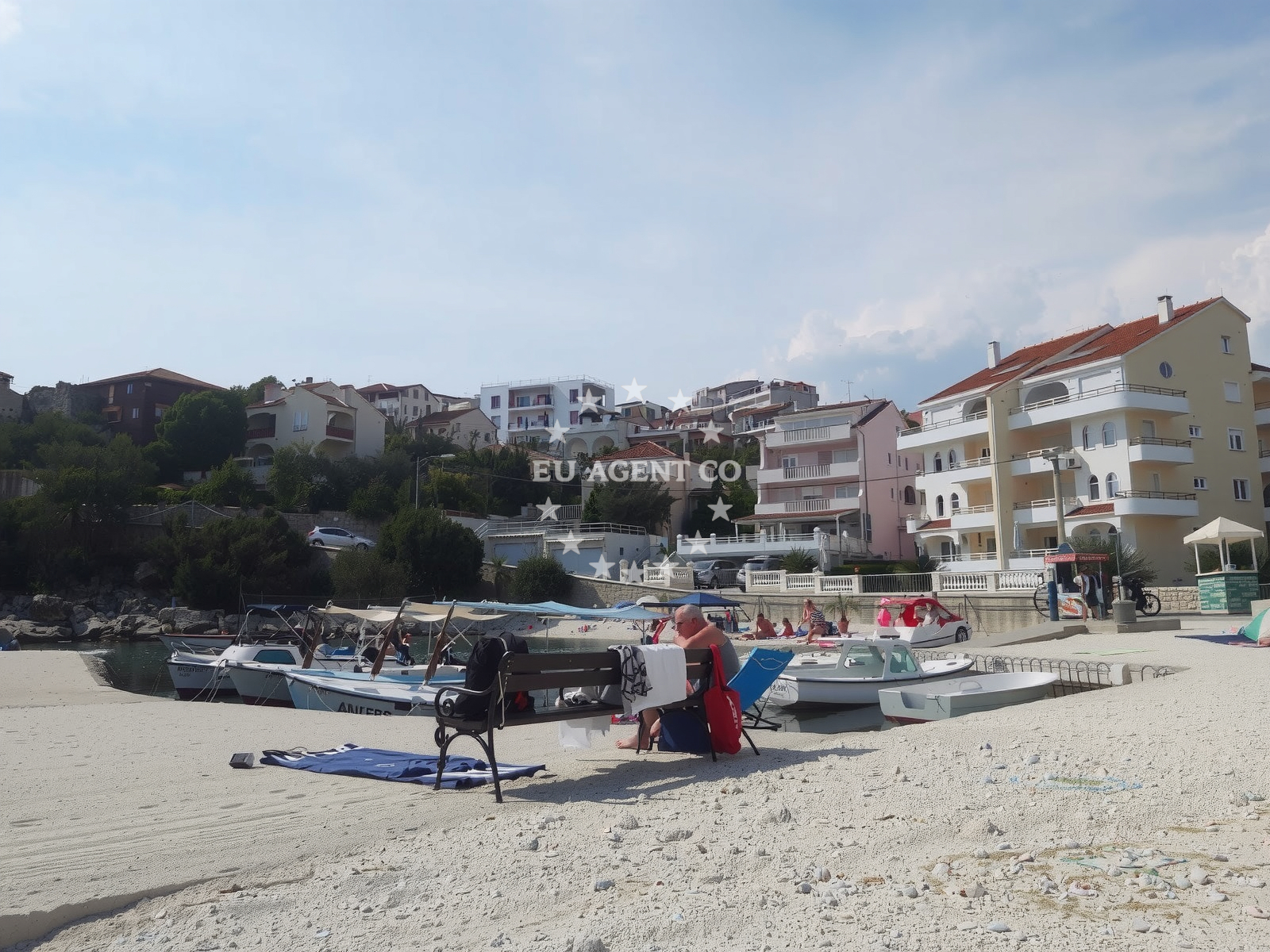 Additional view of Mavarstica beach in 7 Put Sv. Mavra, Trogir