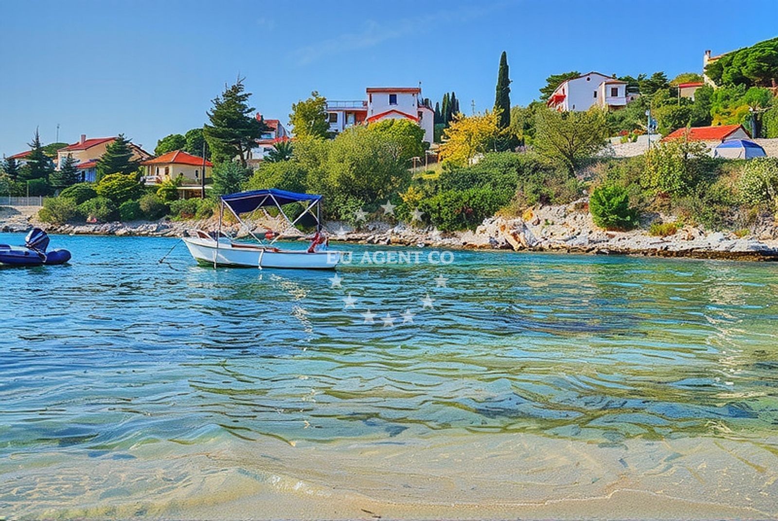 Additional view of Mavarstica beach in 7 Put Sv. Mavra, Trogir