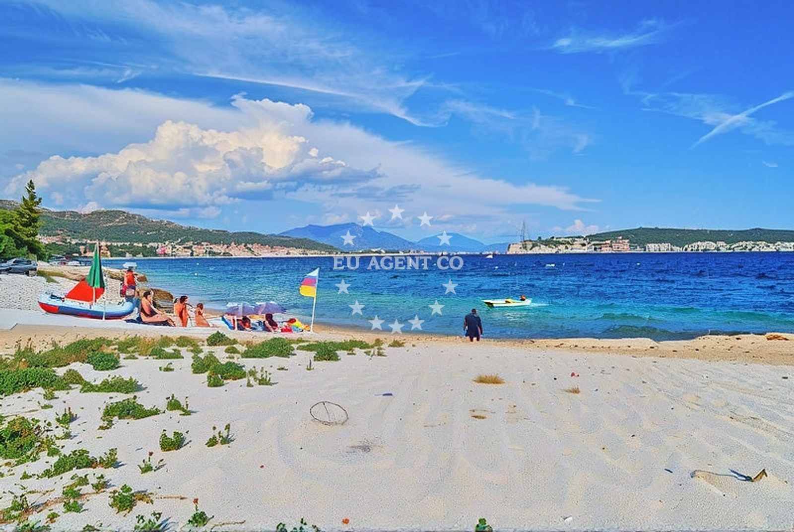 Additional view of Medena beach in Hrvatskih žrtava 187, Trogir