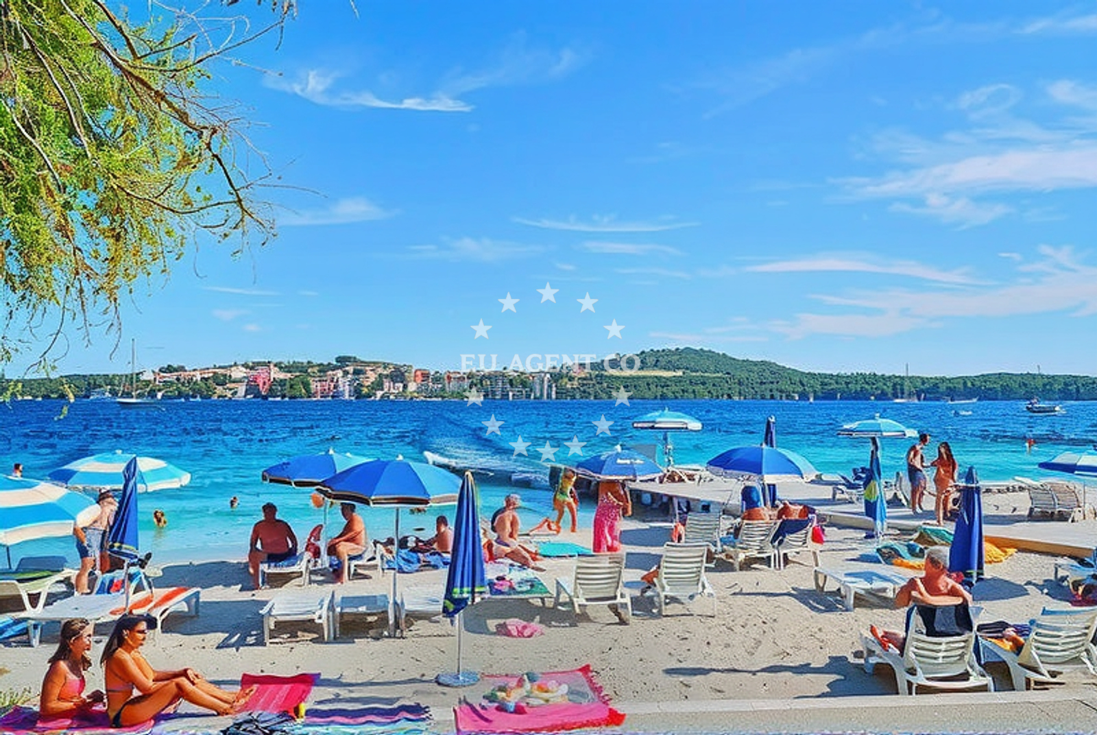 Additional view of Medena beach in Hrvatskih žrtava 187, Trogir