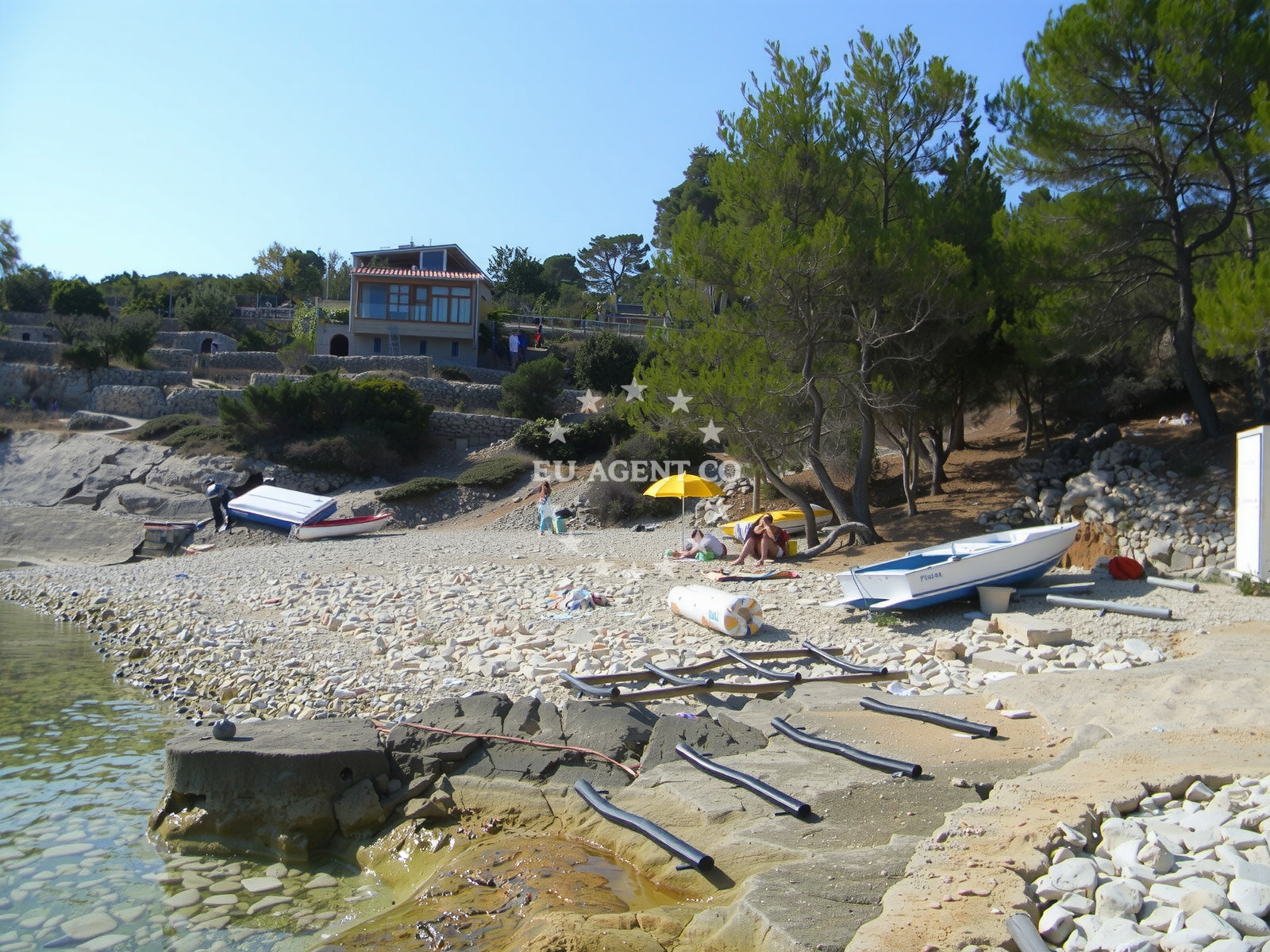 Additional view of Meduza beach in Gradina 7, Vela Luka