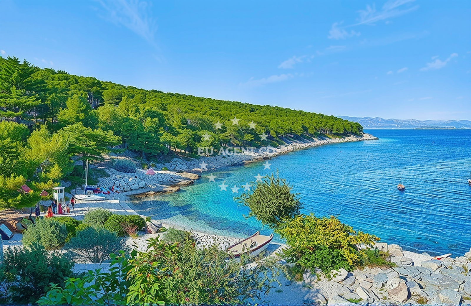 Additional view of Meduza beach in Gradina 7, Vela Luka
