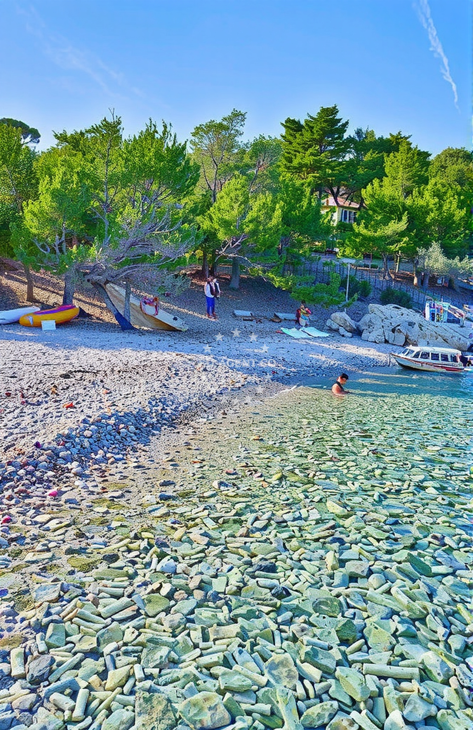 Additional view of Meduza beach in Gradina 7, Vela Luka