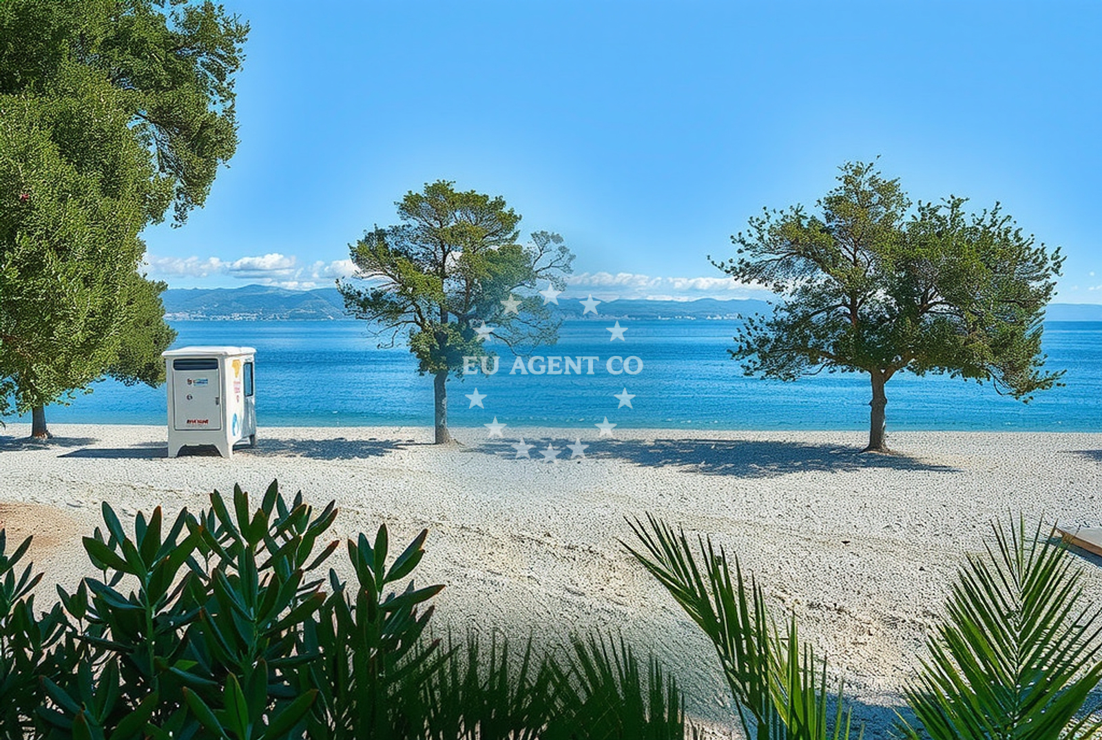Additional view of Medveja beach in , Lovran