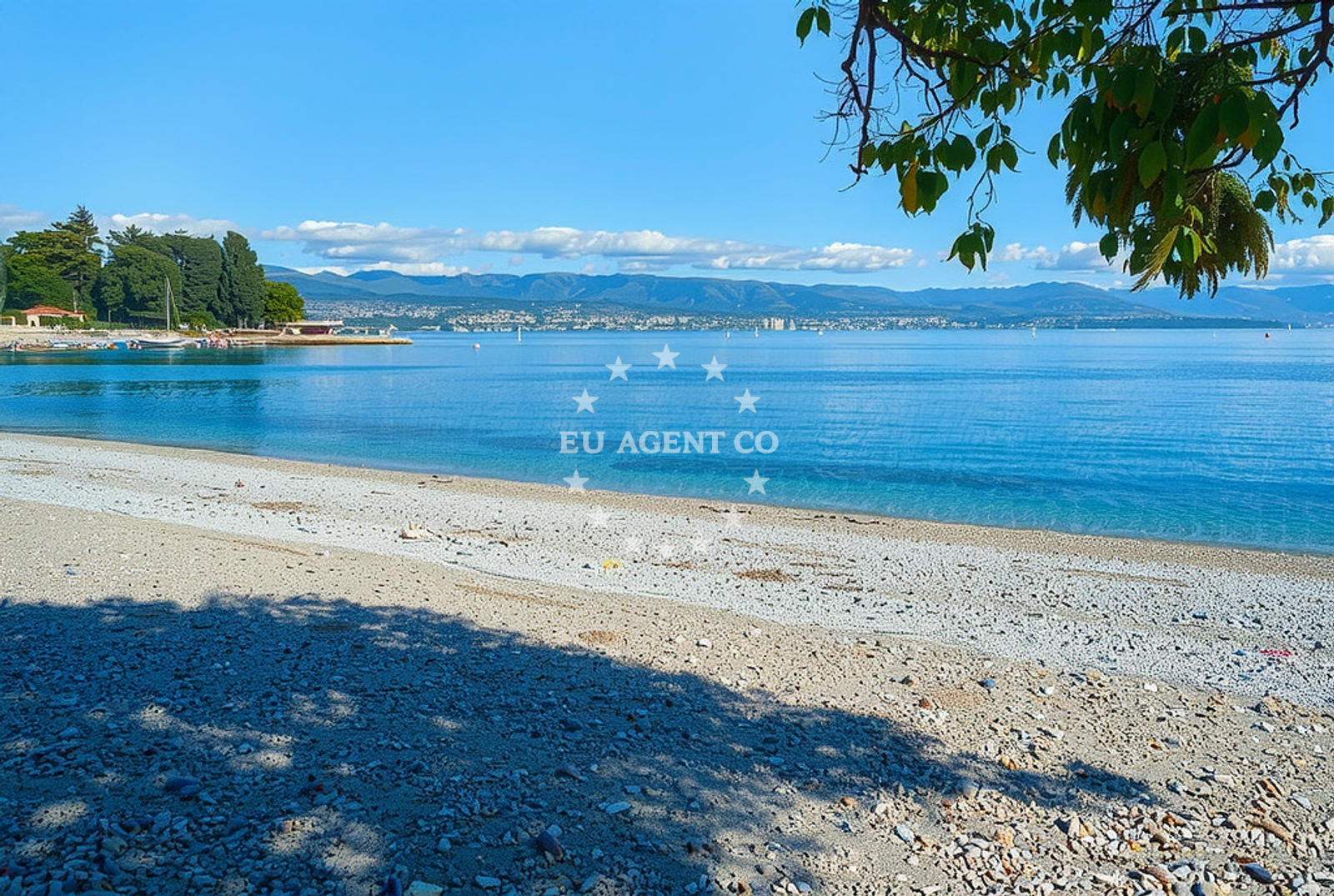 Additional view of Medveja beach in , Lovran