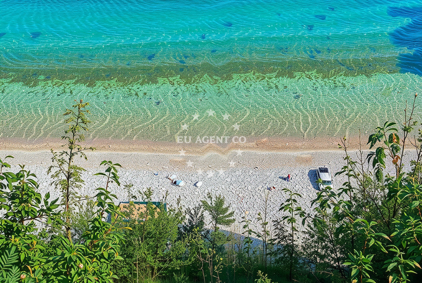 Additional view of Medveja beach in , Lovran