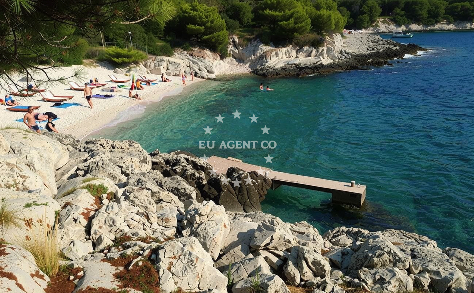 Additional view of Mekicevica beach in , Hvar