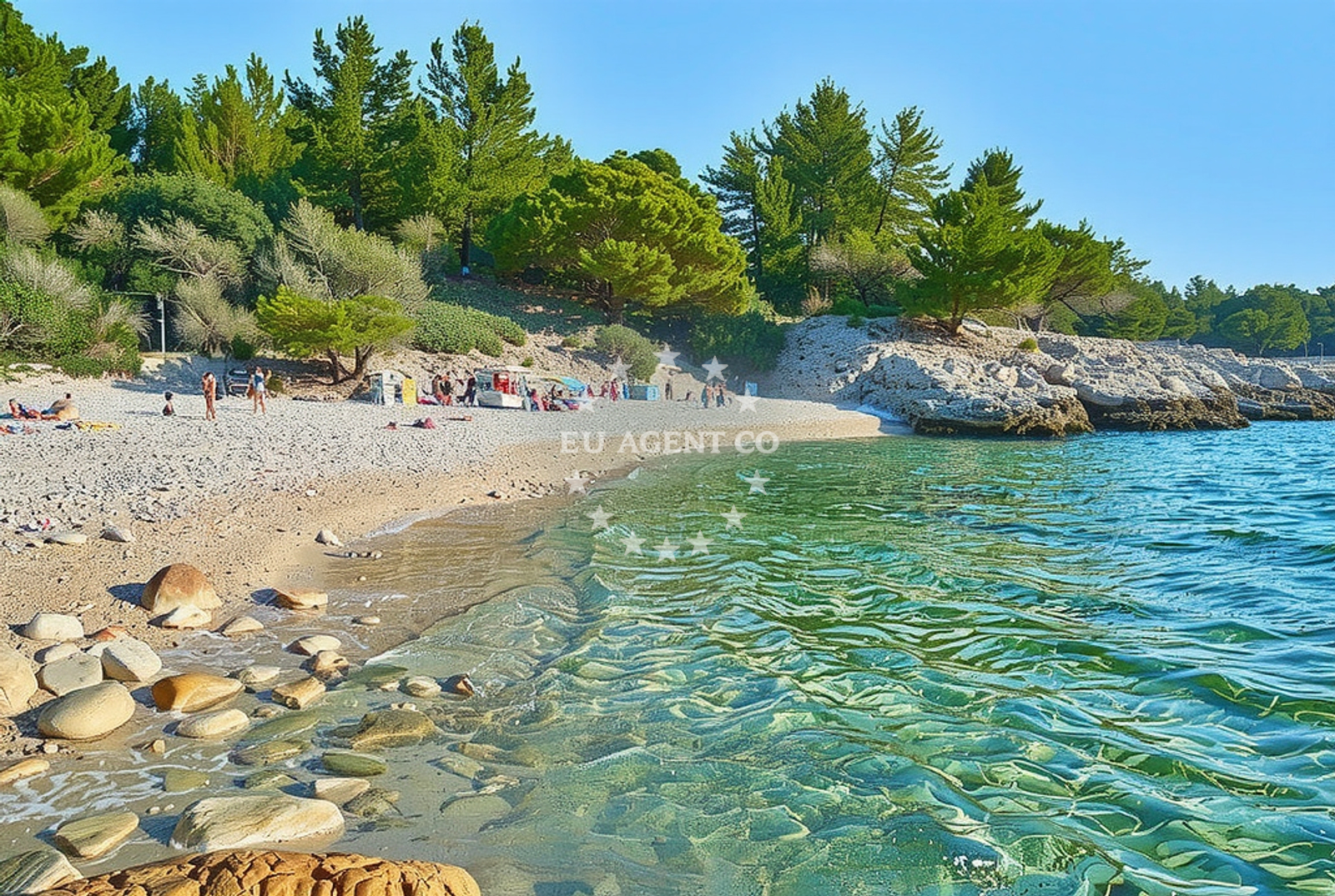 Additional view of Mekicevica beach in , Hvar