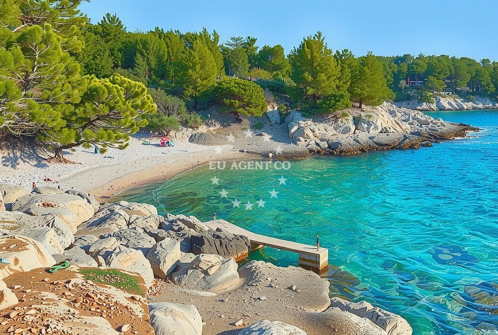 Additional view of Mekicevica beach in , Hvar
