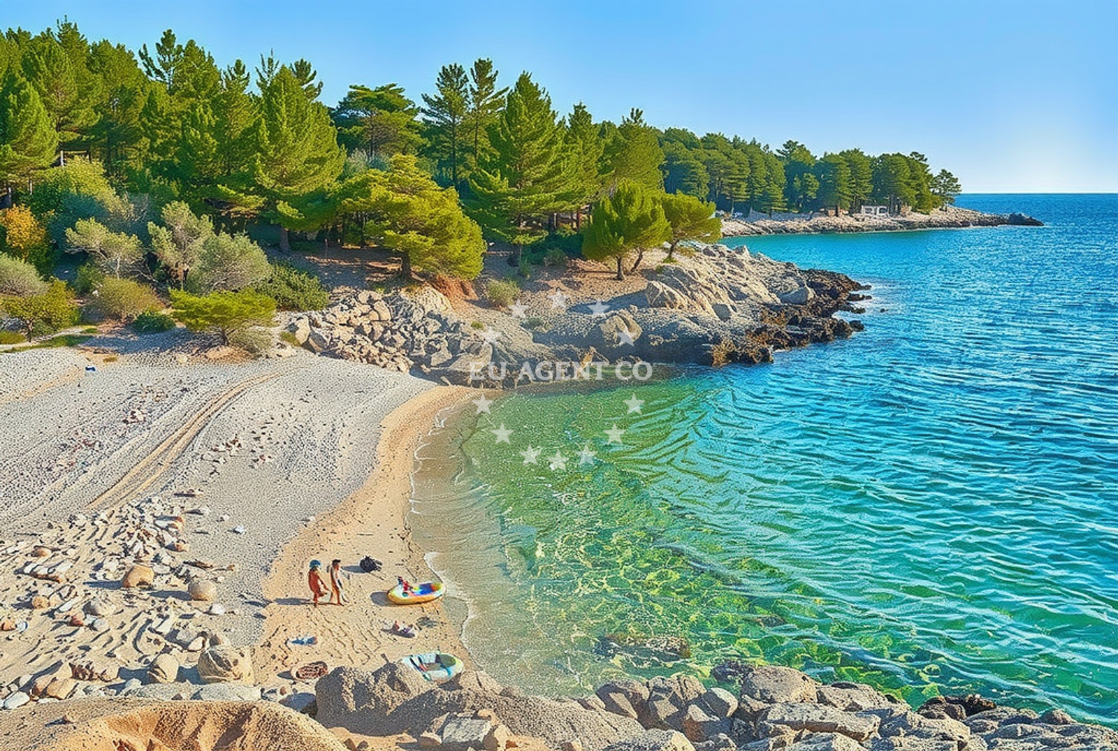 Additional view of Mekicevica beach in , Hvar
