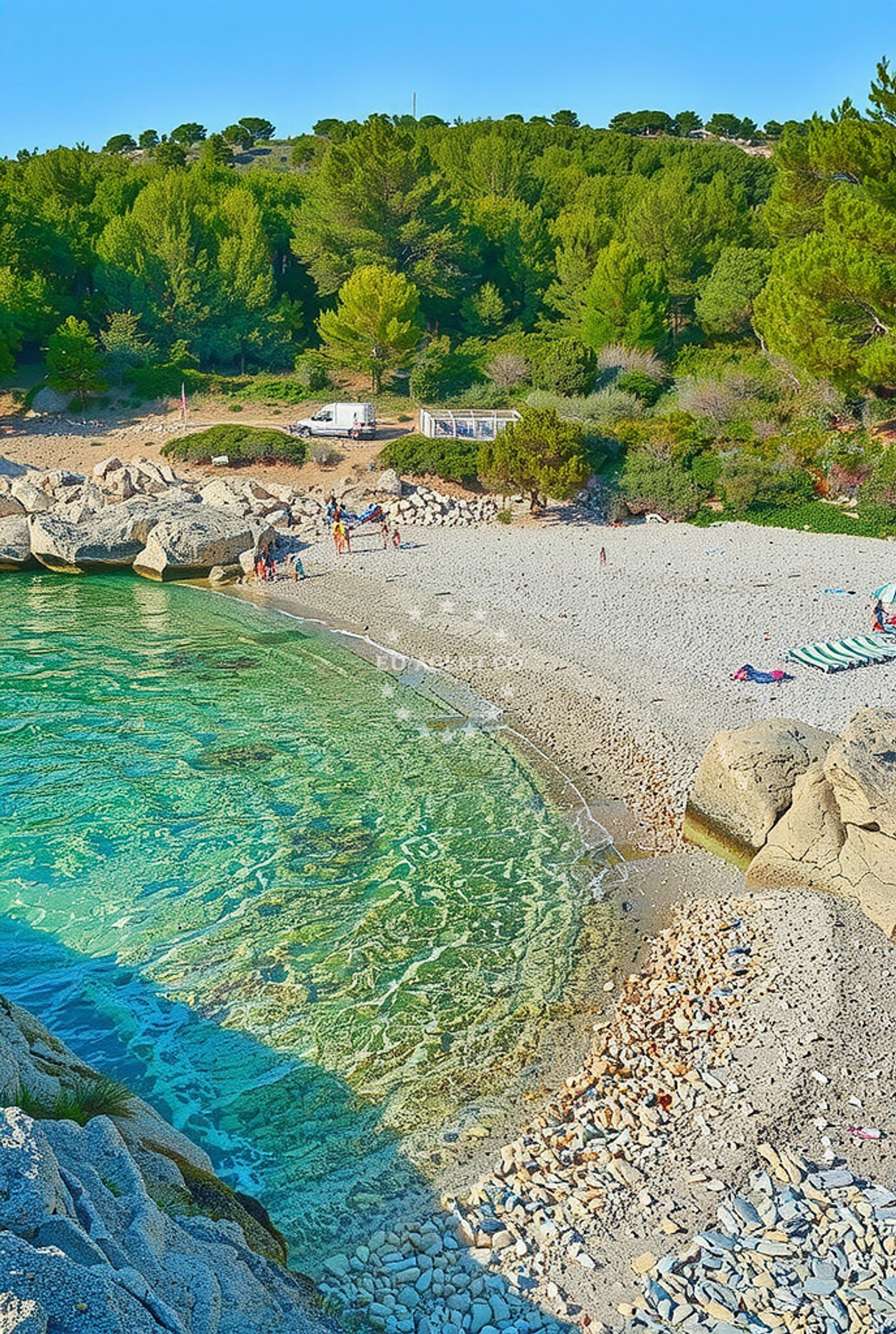 Additional view of Mekicevica beach in , Hvar