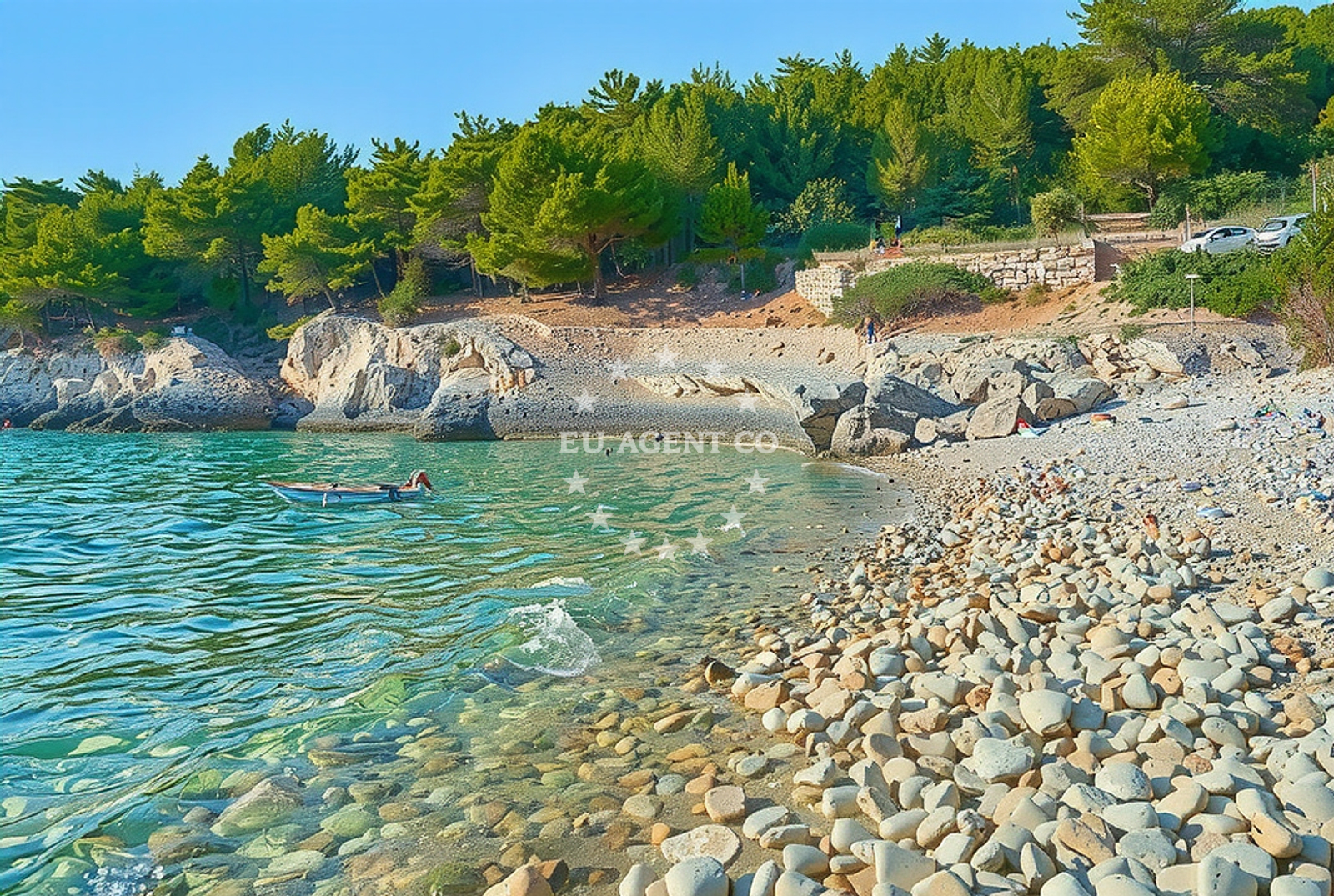Additional view of Mekicevica beach in , Hvar