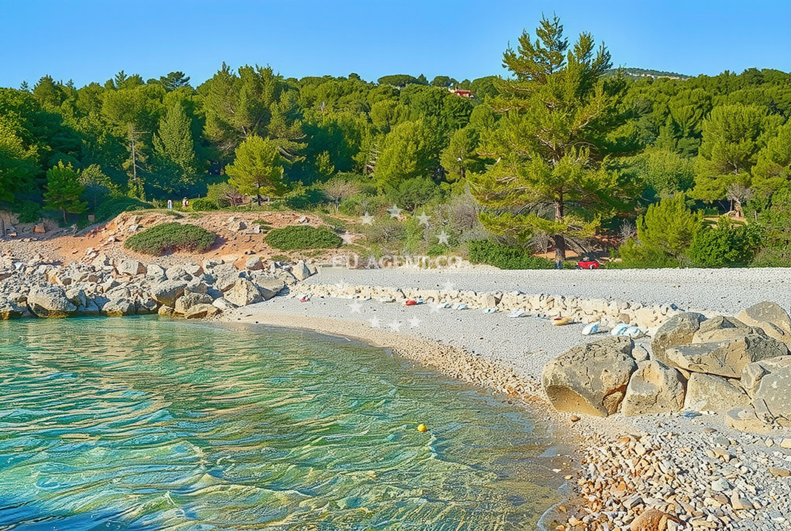 Additional view of Mekicevica beach in , Hvar