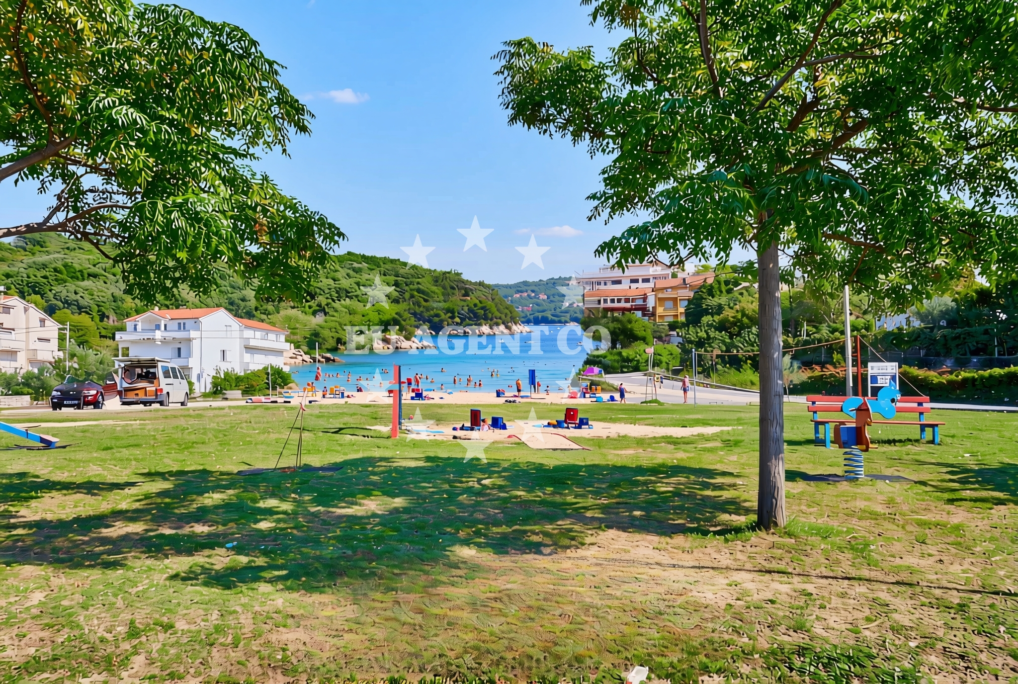 Additional view of Melić, Kampor (Rab) Beach in Melić