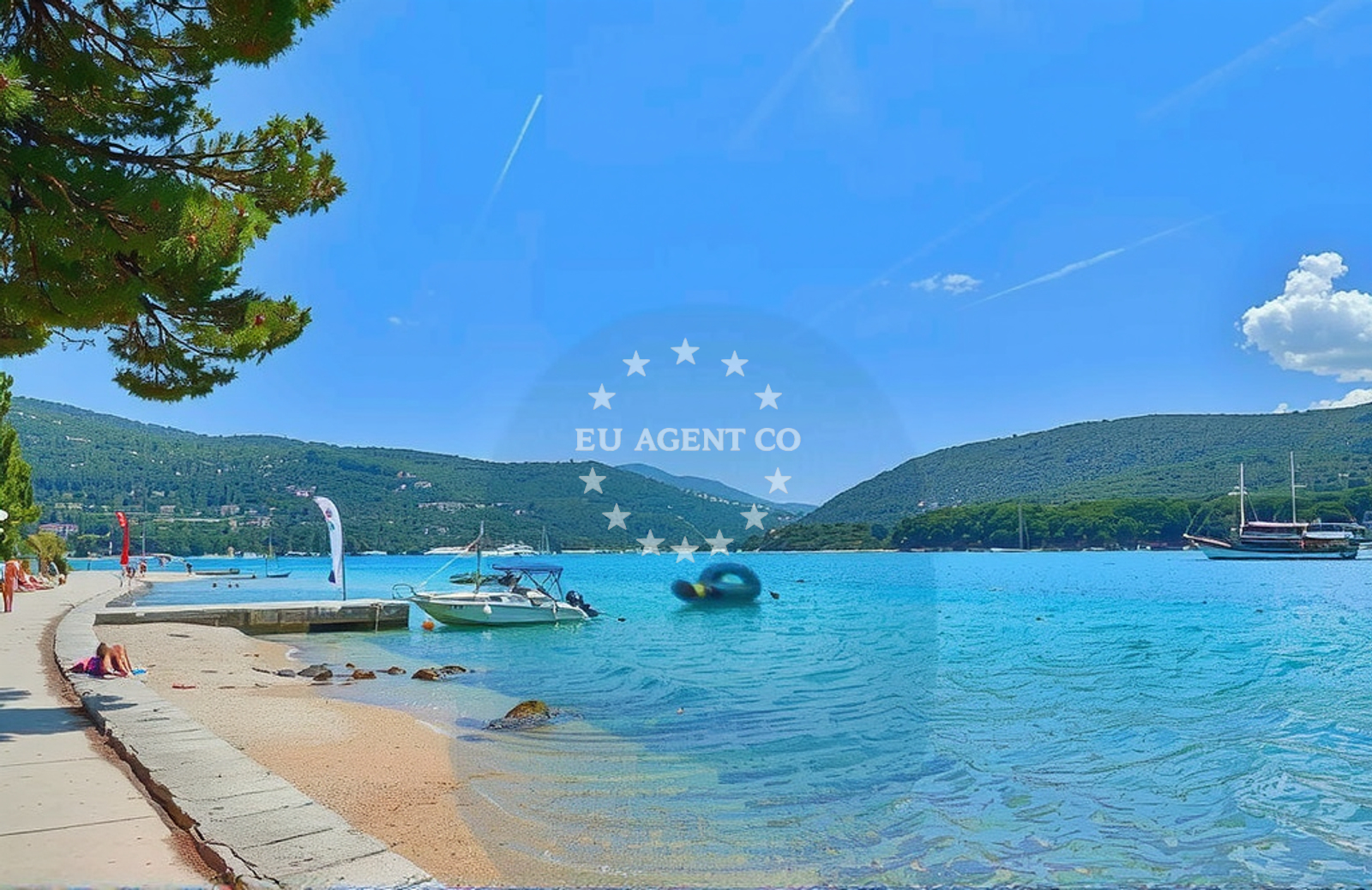 Additional view of Melin beach in Melin III 13, Cres