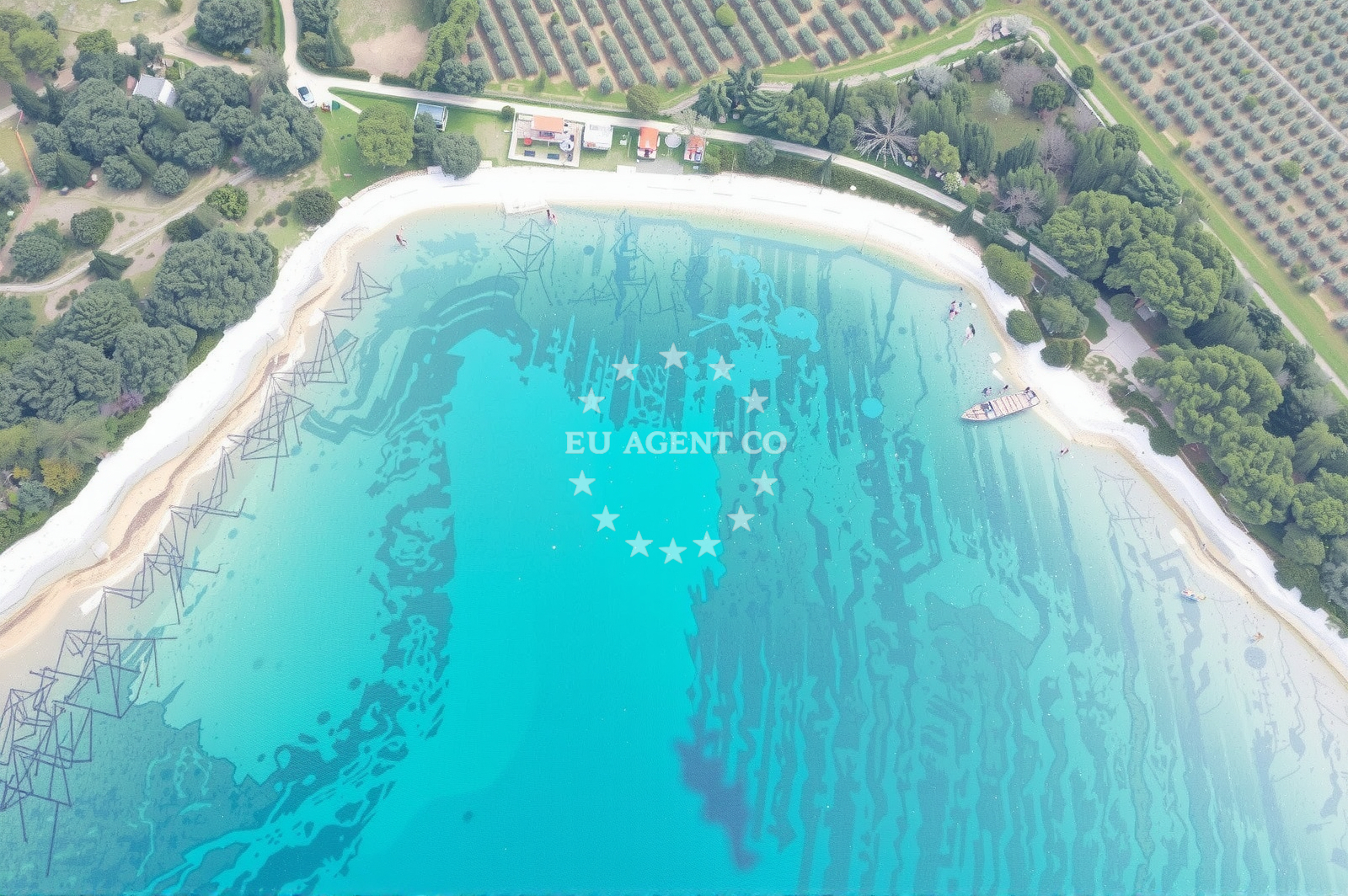 Additional view of Meneghetti beach in Barbariga 9, Barbariga