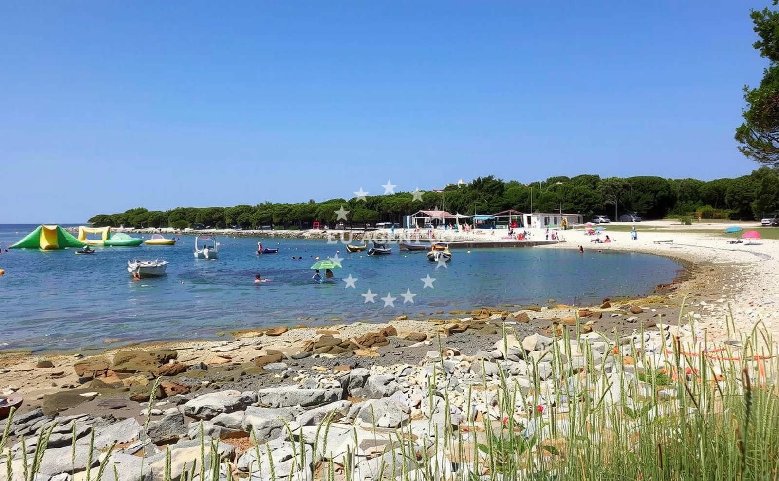 Additional view of Meneghetti beach in Barbariga 9, Barbariga