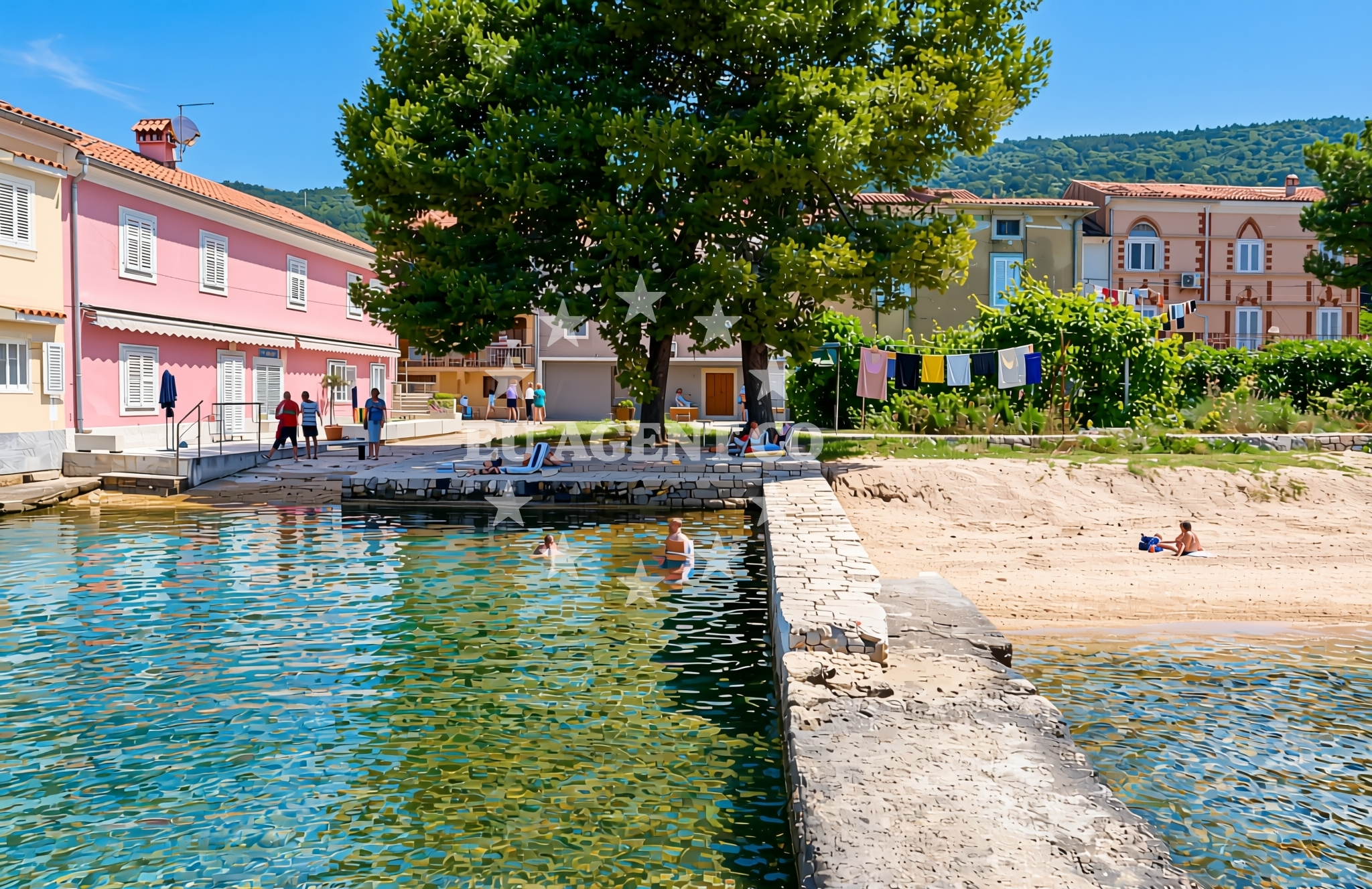 Additional view of Merag (Cres): beaches and coves in Merag (Cres)