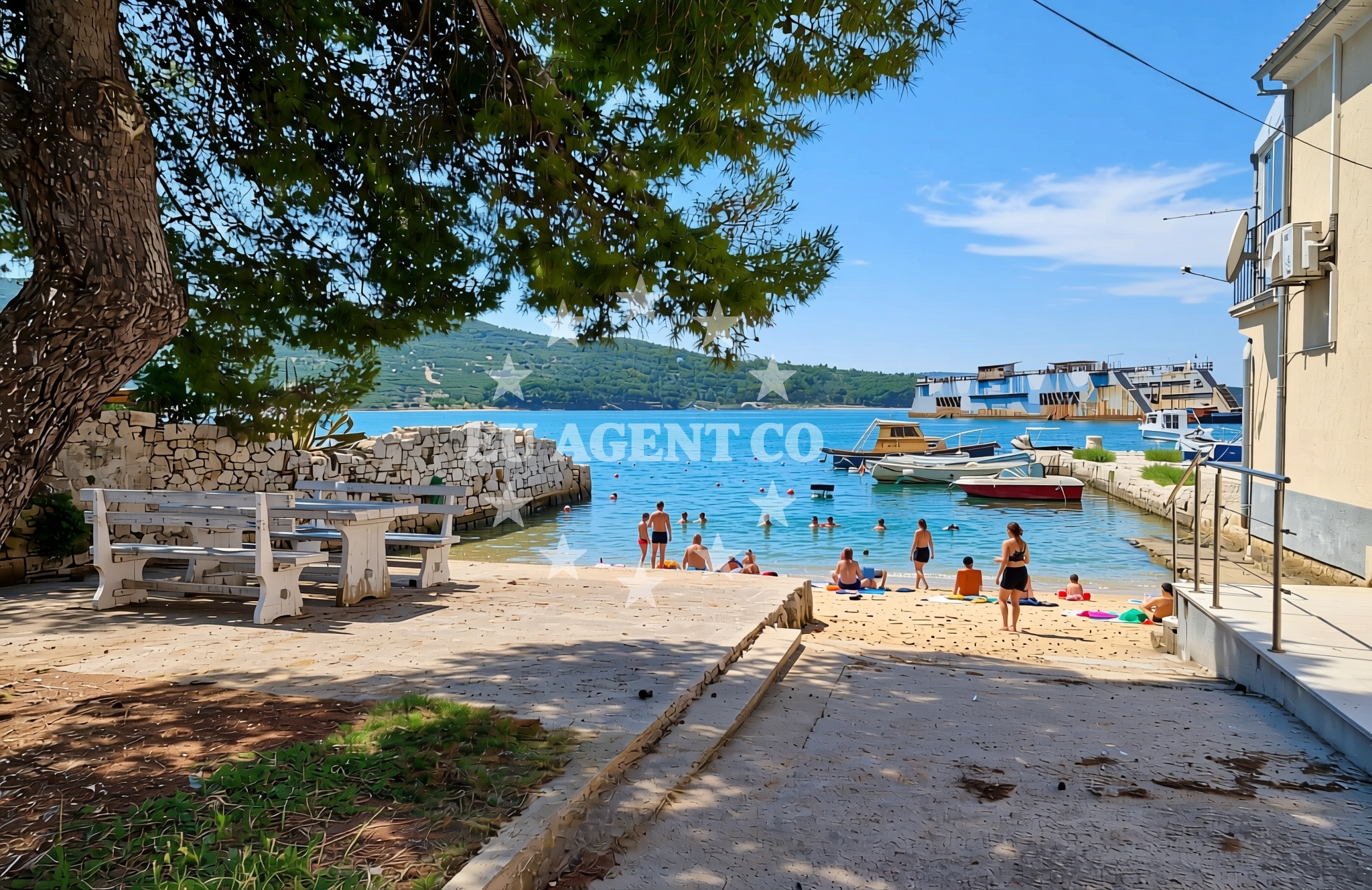 Additional view of Merag (Cres): beaches and coves in Merag (Cres)