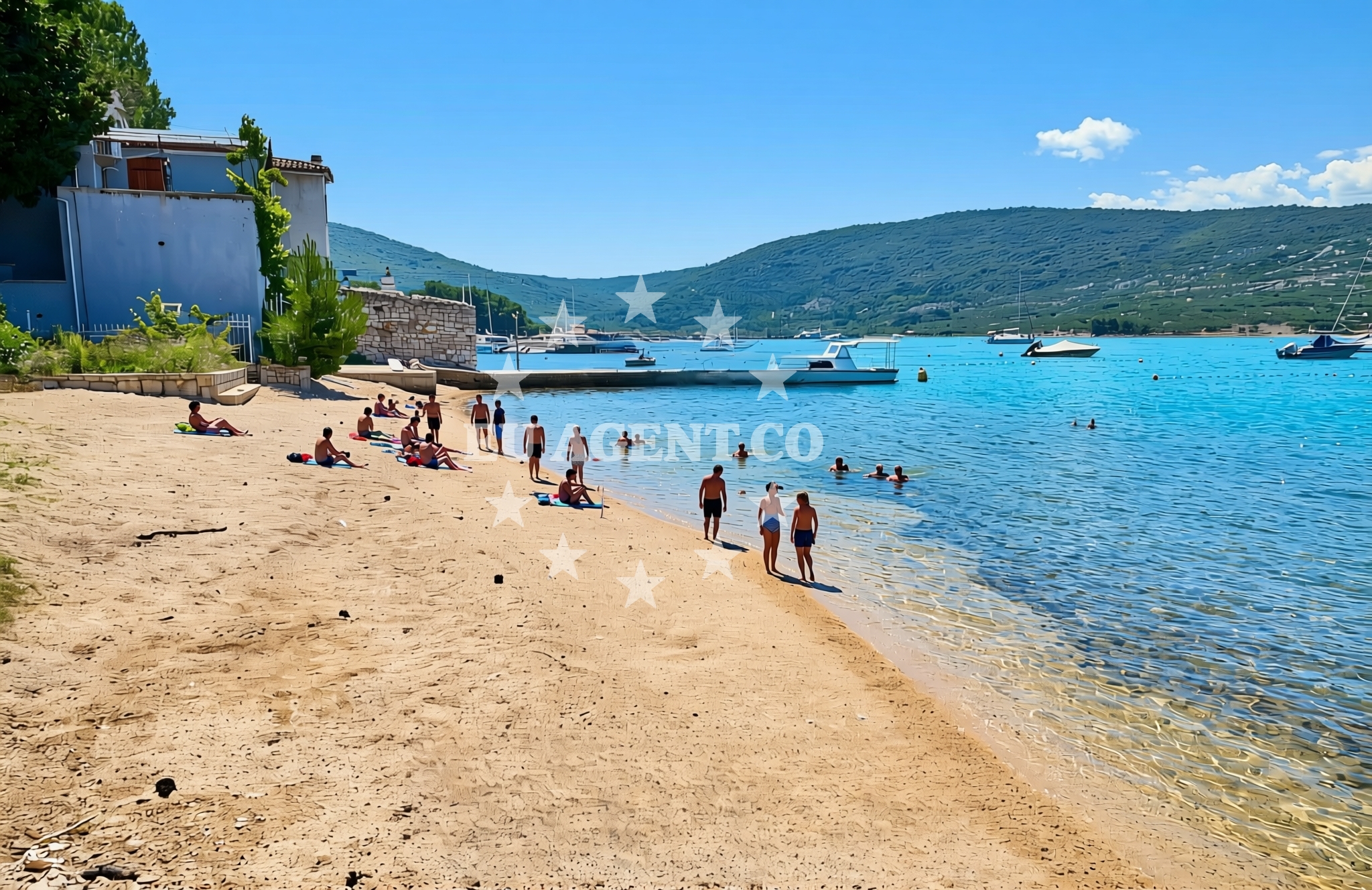 Additional view of Merag (Cres): beaches and coves in Merag (Cres)