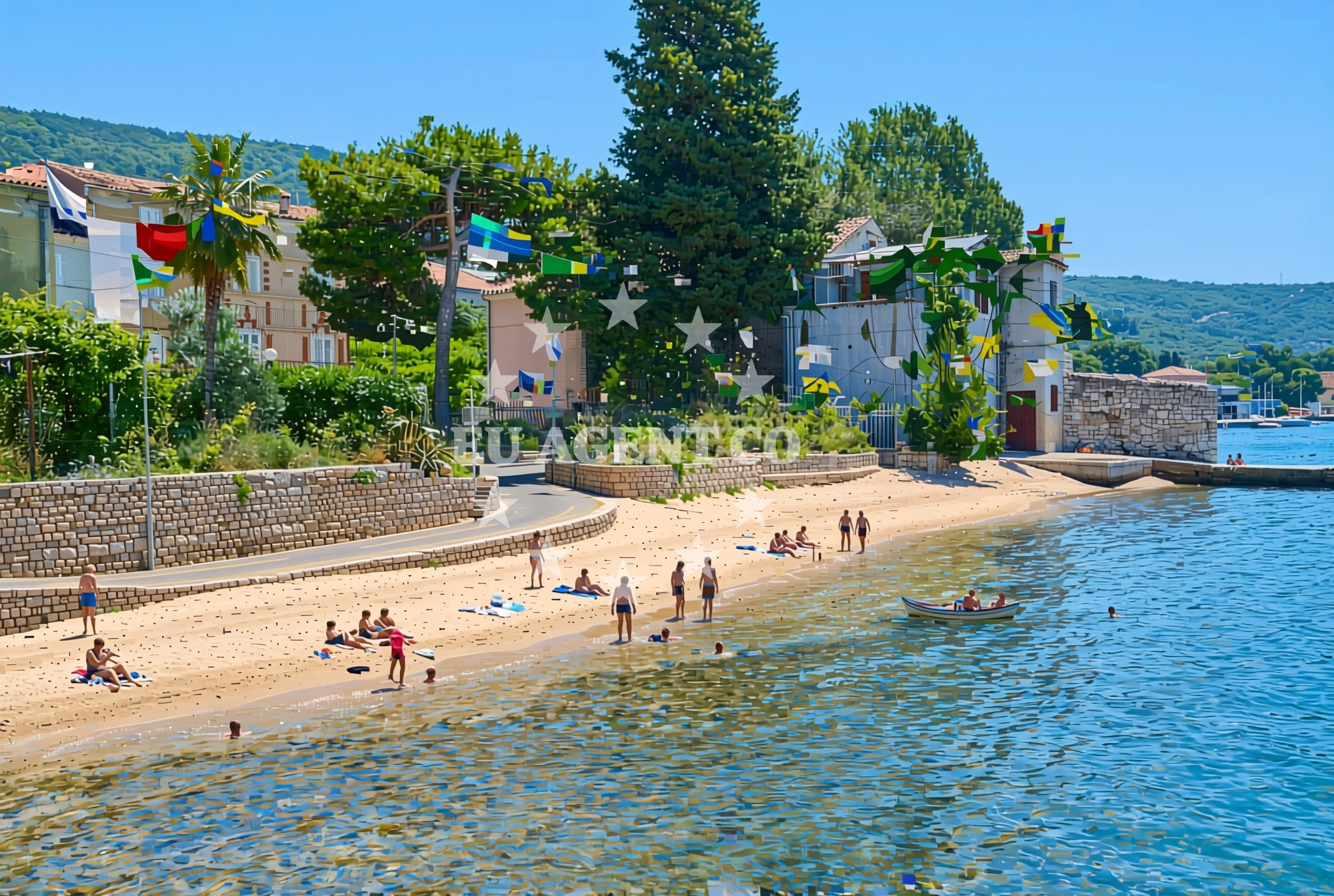 Additional view of Merag (Cres): beaches and coves in Merag (Cres)