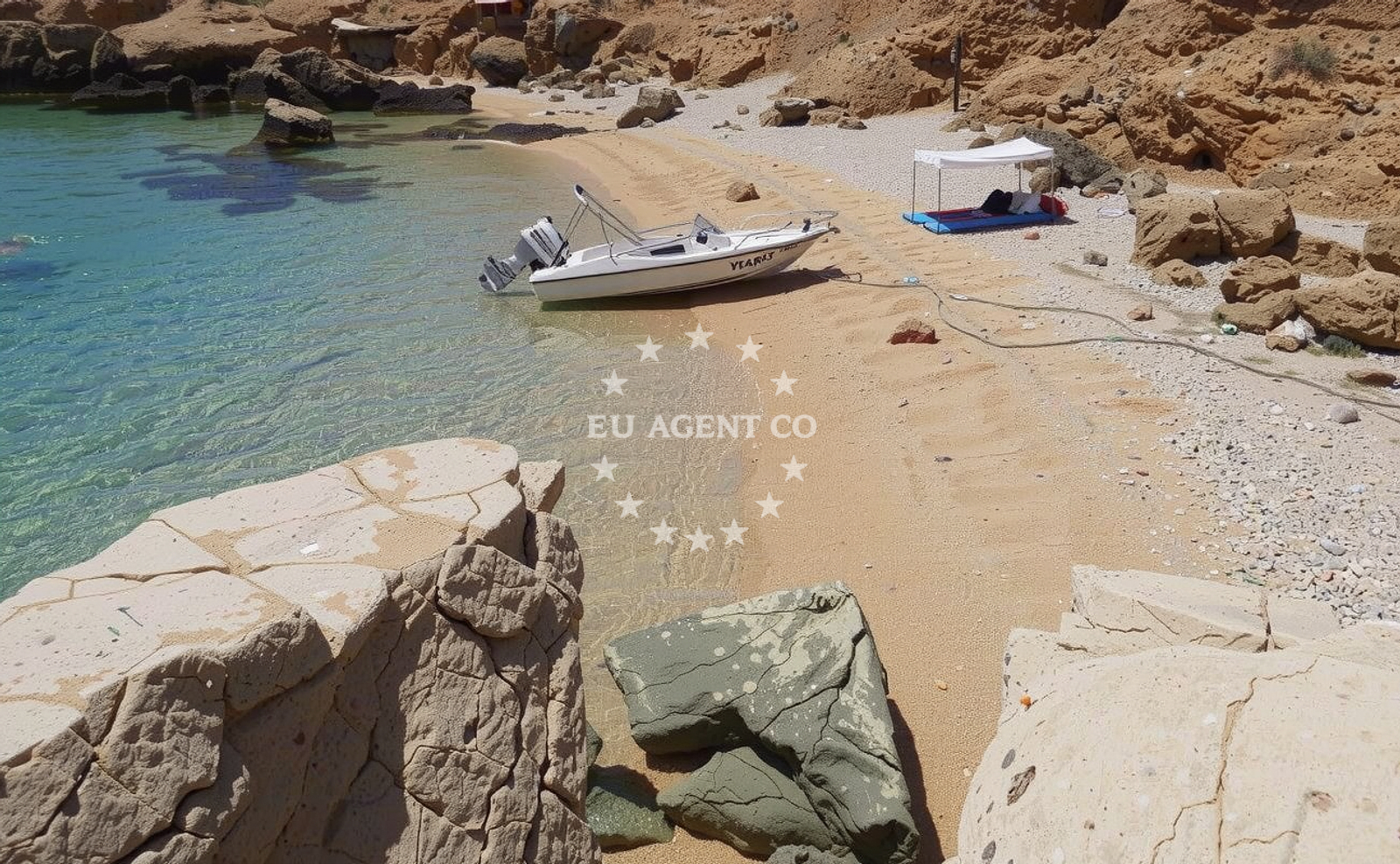 Additional view of Mercury beach in Šibenska 23, Pag