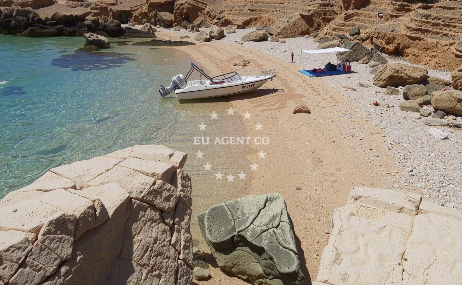 Additional view of Mercury beach in Šibenska 23, Pag