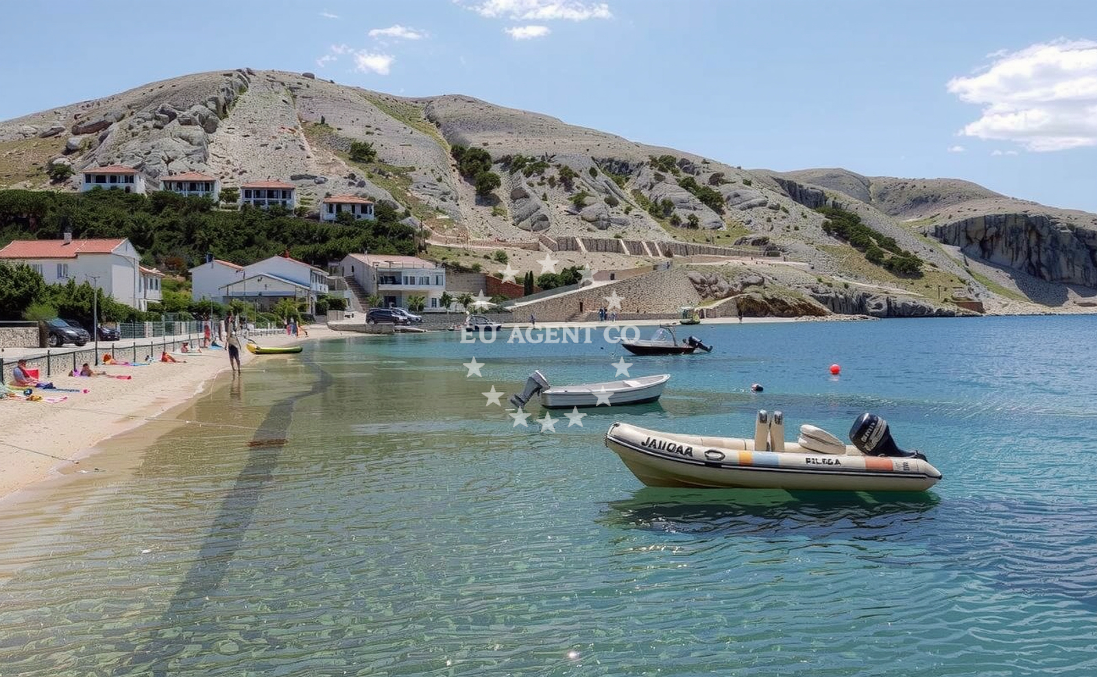 Additional view of Metajna beach in Metajna 113, Metajna