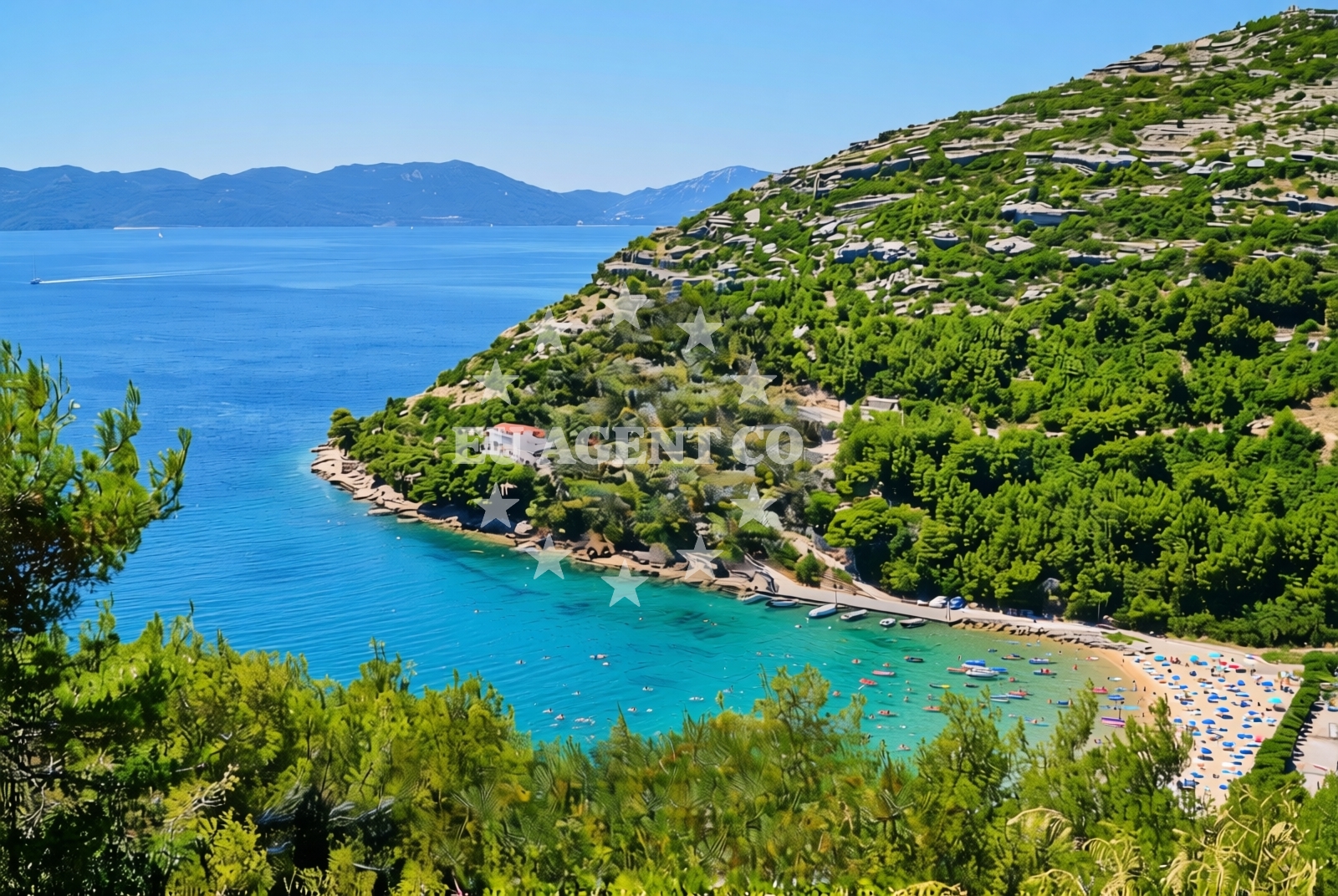 Overview of Metohija: beaches and coves (1) in Metohija