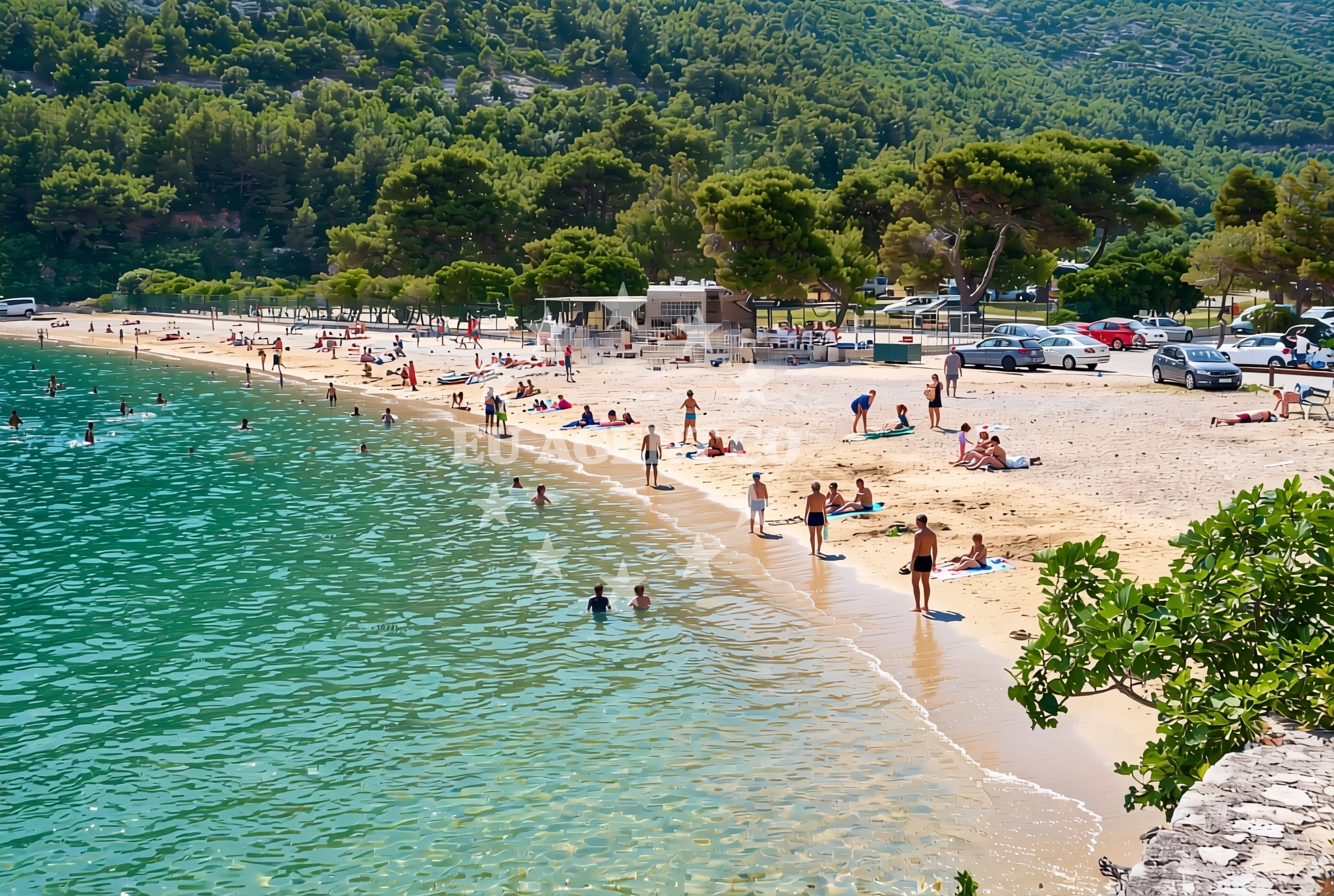 Additional view of Metohija: beaches and coves (1) in Metohija