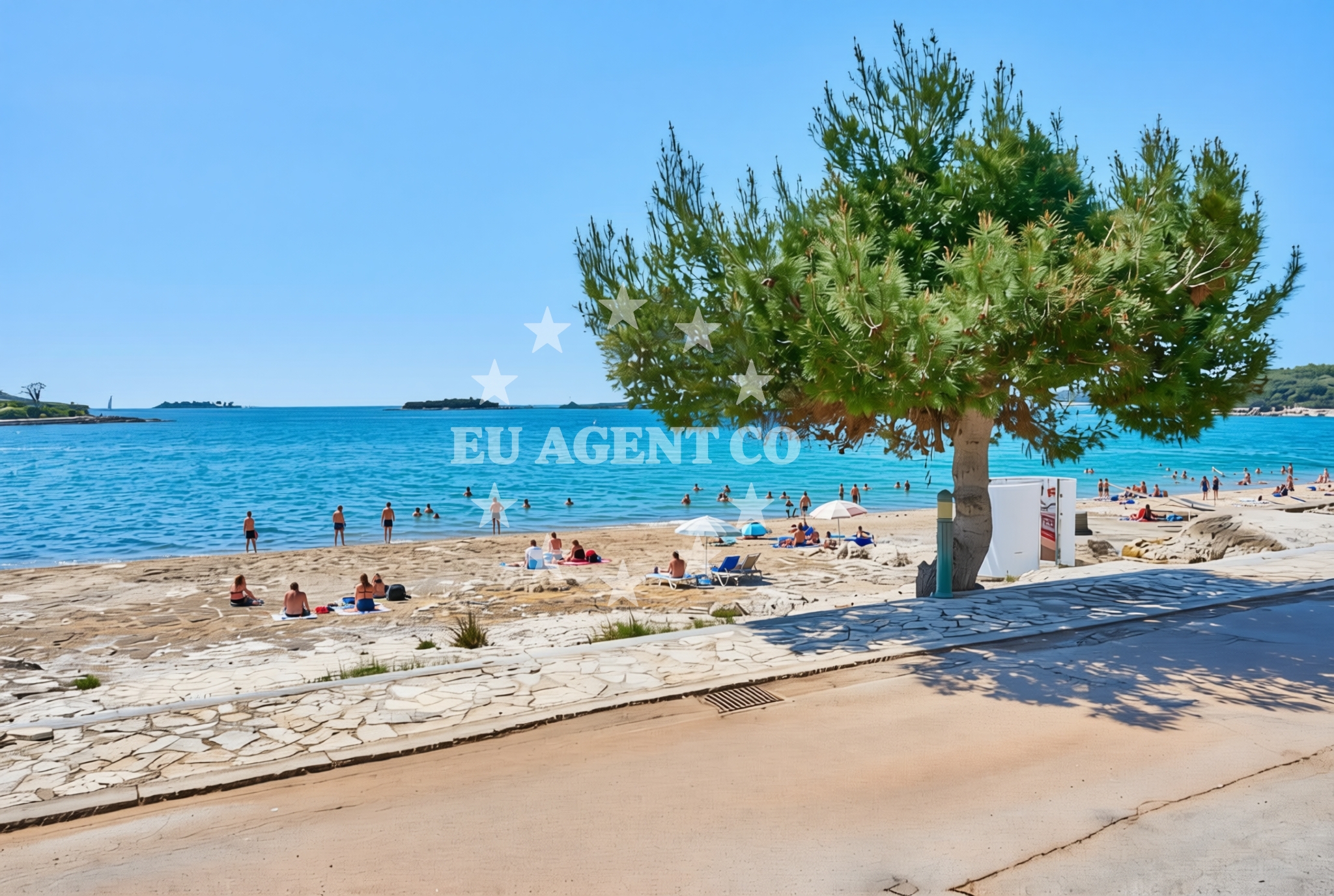 Additional view of Mićelov rt, Vrsar Beach in Mićelov rt