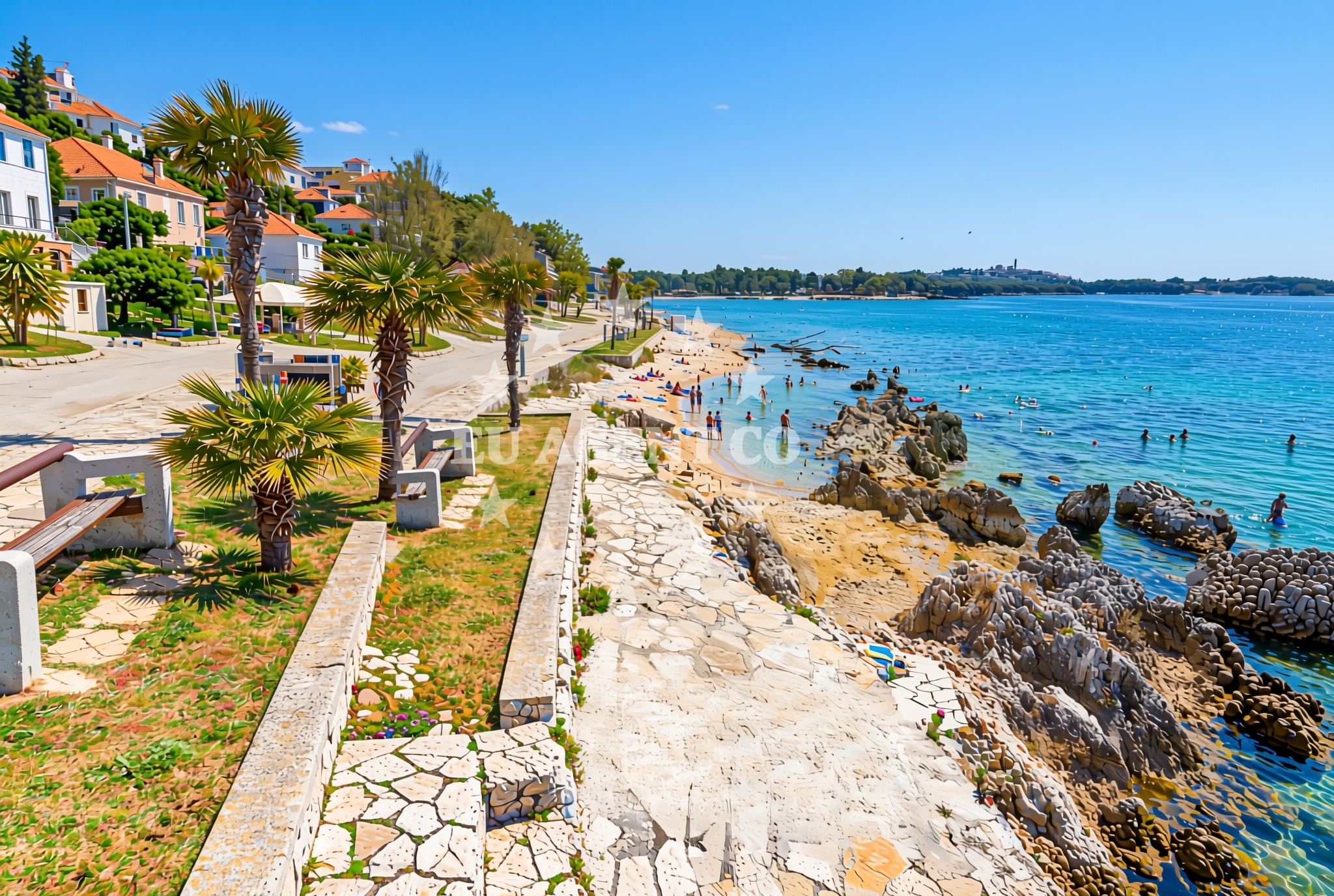 Additional view of Mićelov rt, Vrsar Beach in Mićelov rt