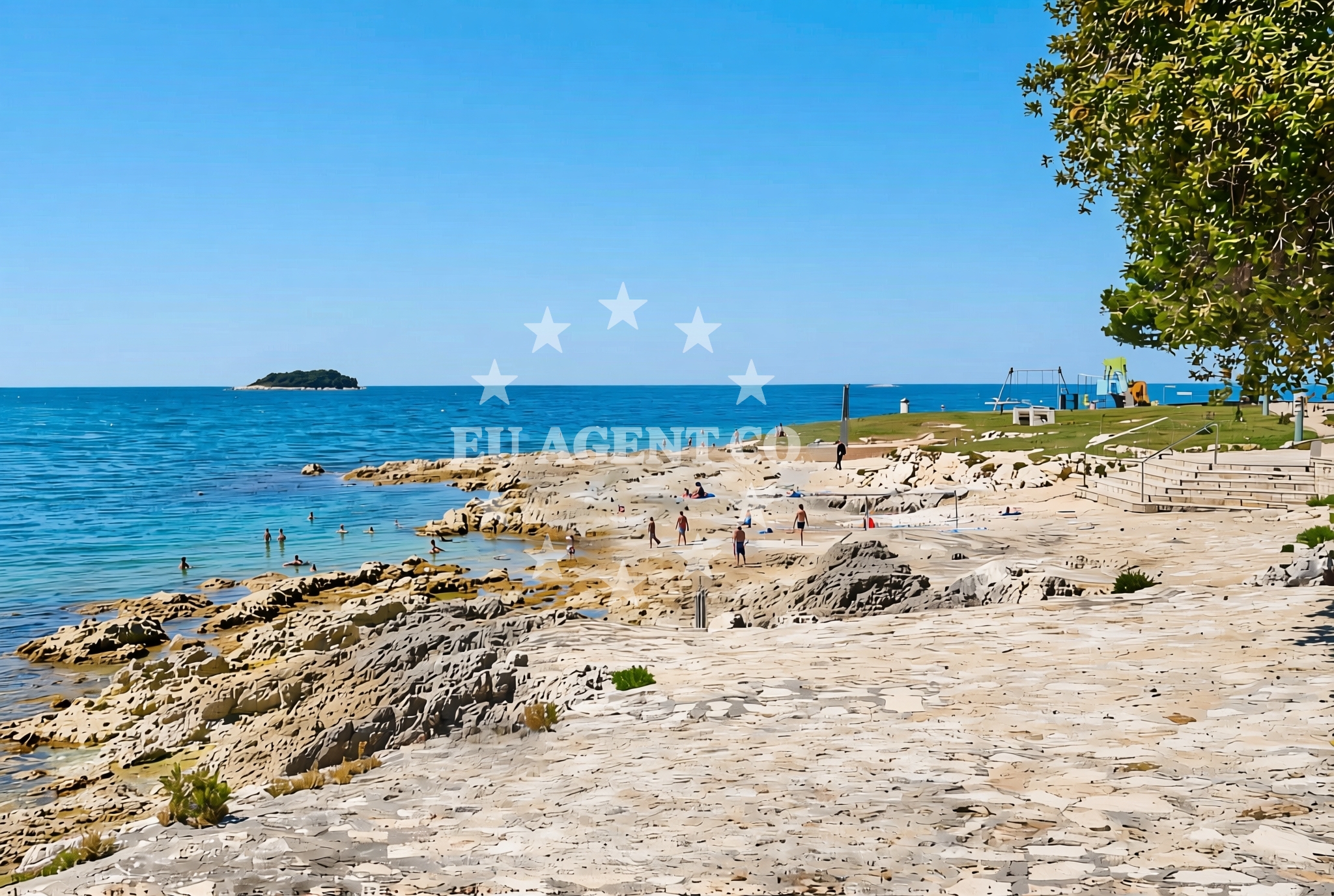 Additional view of Mićelov rt, Vrsar Beach in Mićelov rt