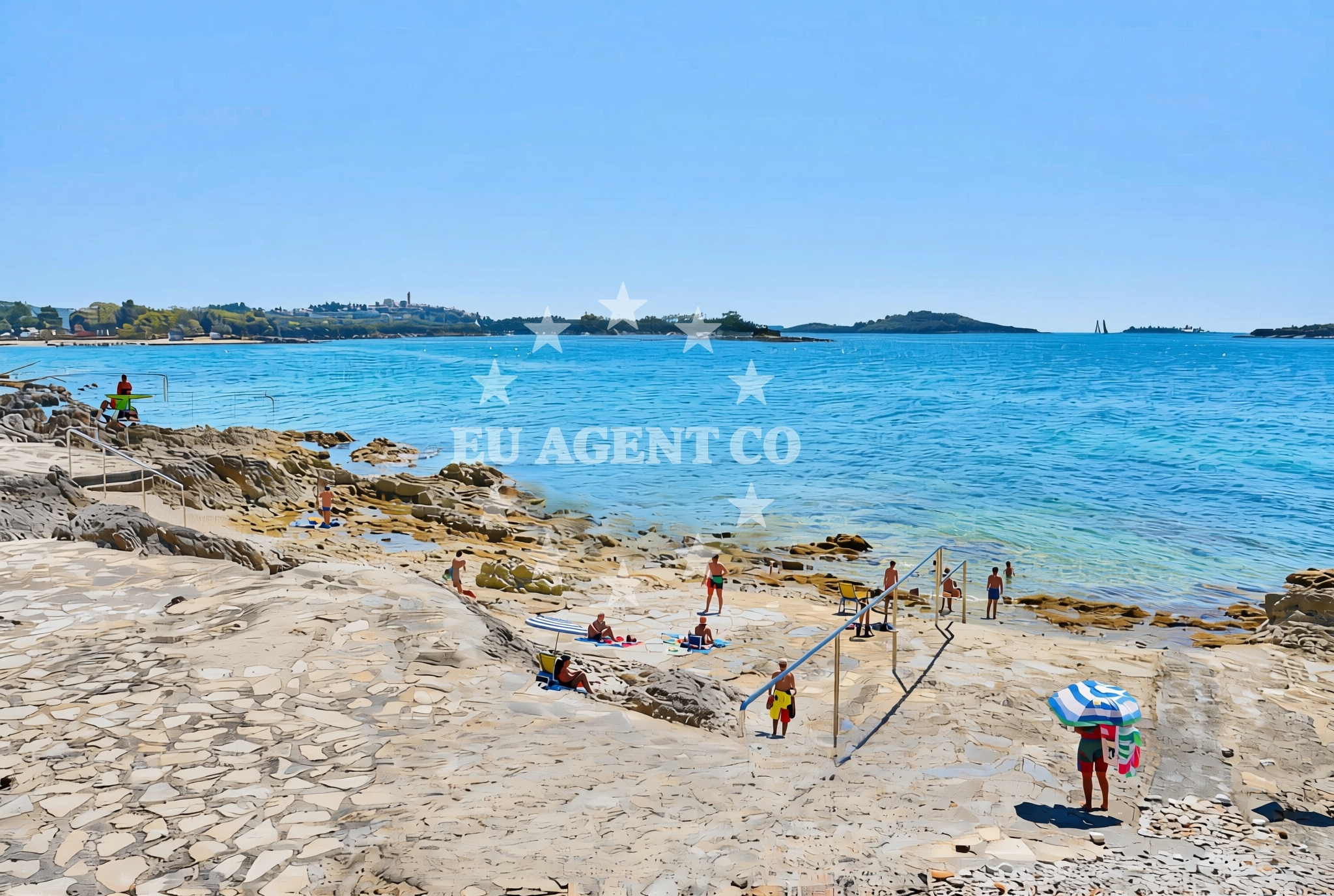 Additional view of Mićelov rt, Vrsar Beach in Mićelov rt