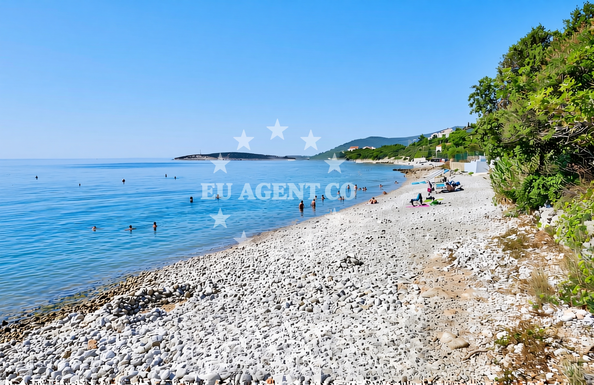 Additional view of Miholašćica jug, Miholašćica (Cres) Beach in Miholašćica jug