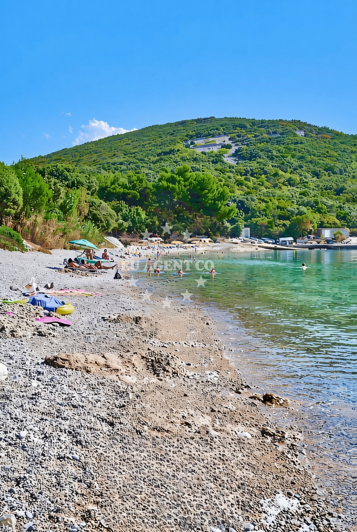 Additional view of Miholašćica jug, Miholašćica (Cres) Beach in Miholašćica jug