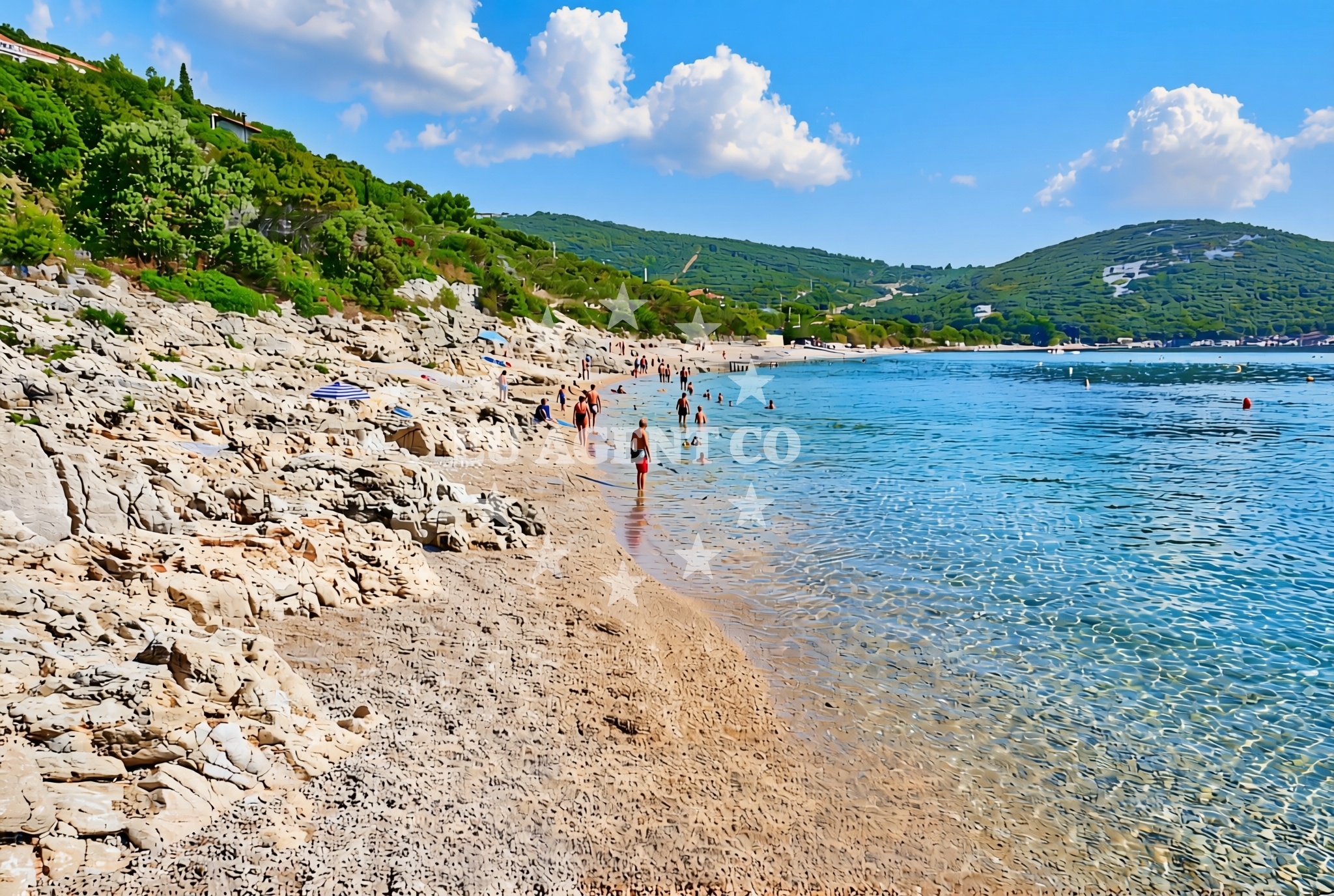 Overview of Miholašćica sjever, Miholašćica (Cres) Beach in Miholašćica sjever