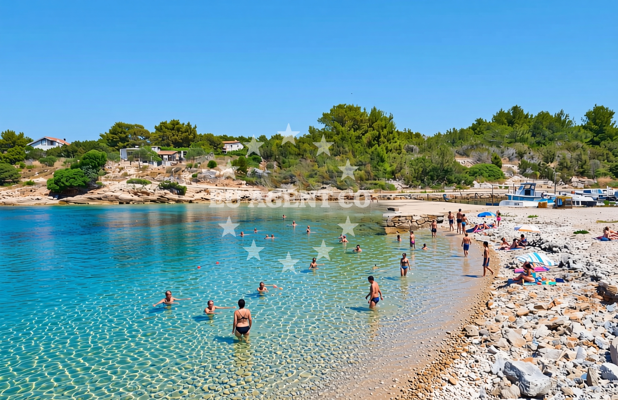 Additional view of Mikavica, Žirje (Žirje) Beach in Mikavica