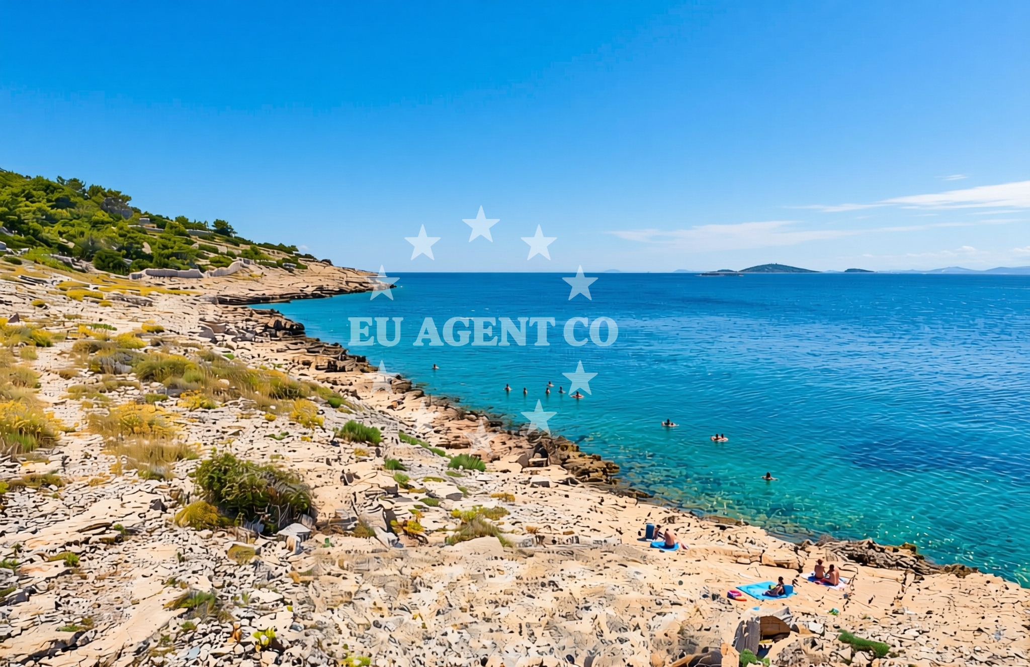 Additional view of Mikavica, Žirje (Žirje) Beach in Mikavica