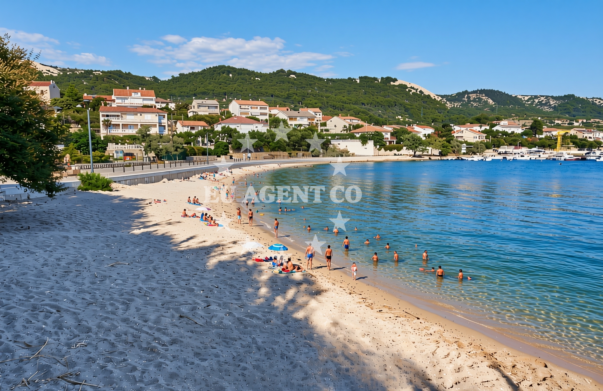 Additional view of Mikelići, Banjol (Rab) Beach in Mikelići