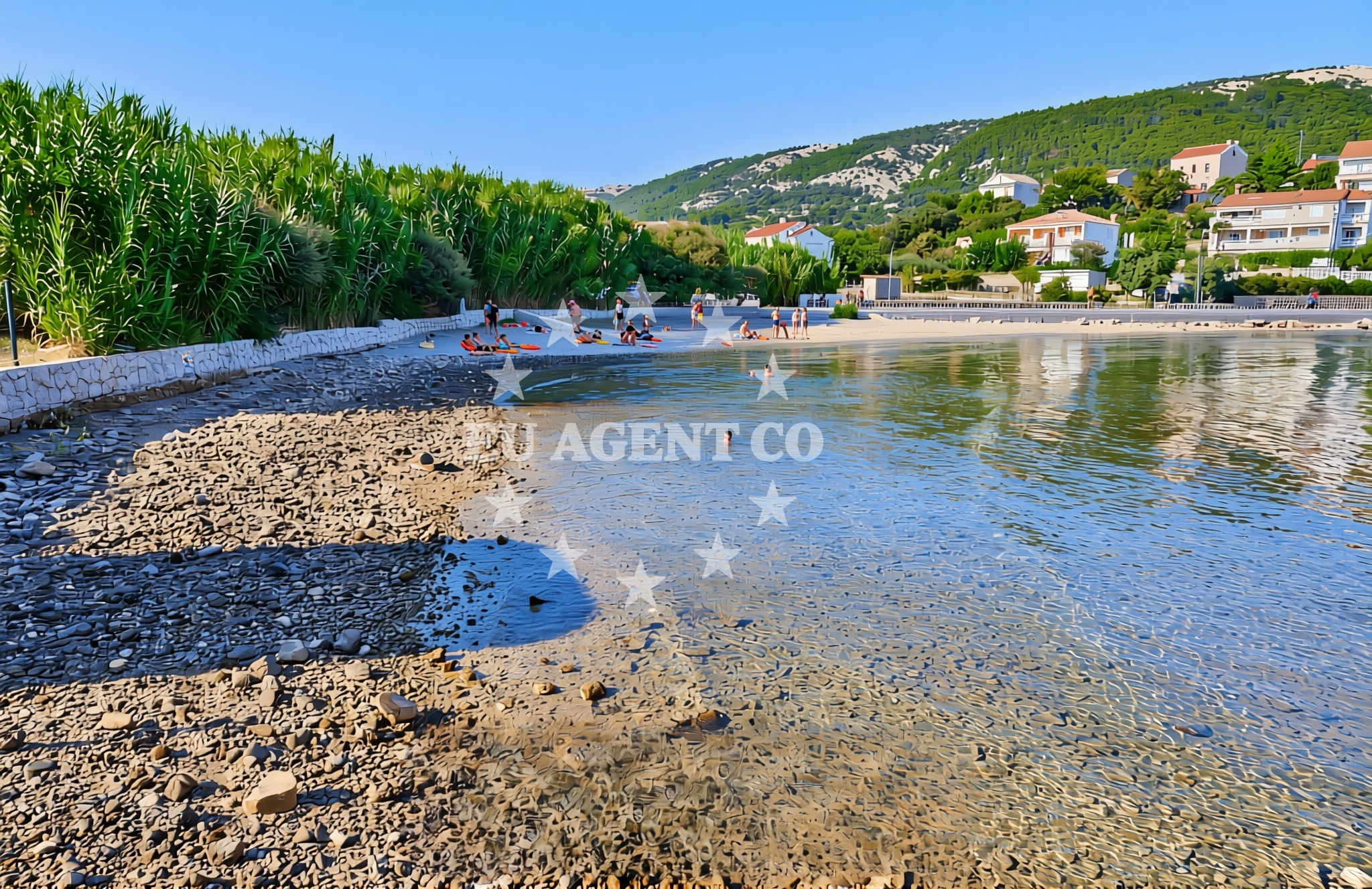 Additional view of Mikelići, Banjol (Rab) Beach in Mikelići