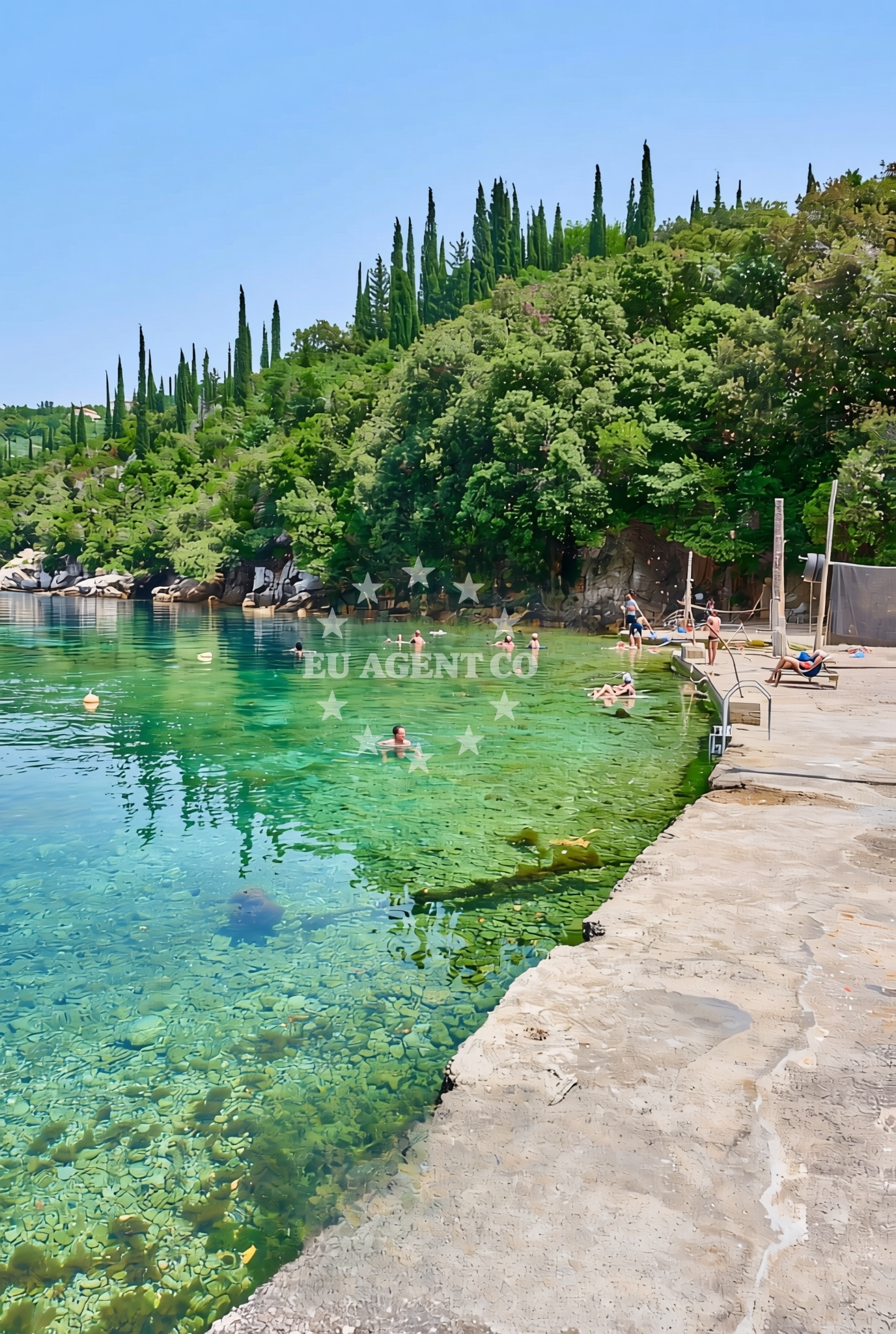 Additional view of Mikulići: beaches and coves in Mikulići